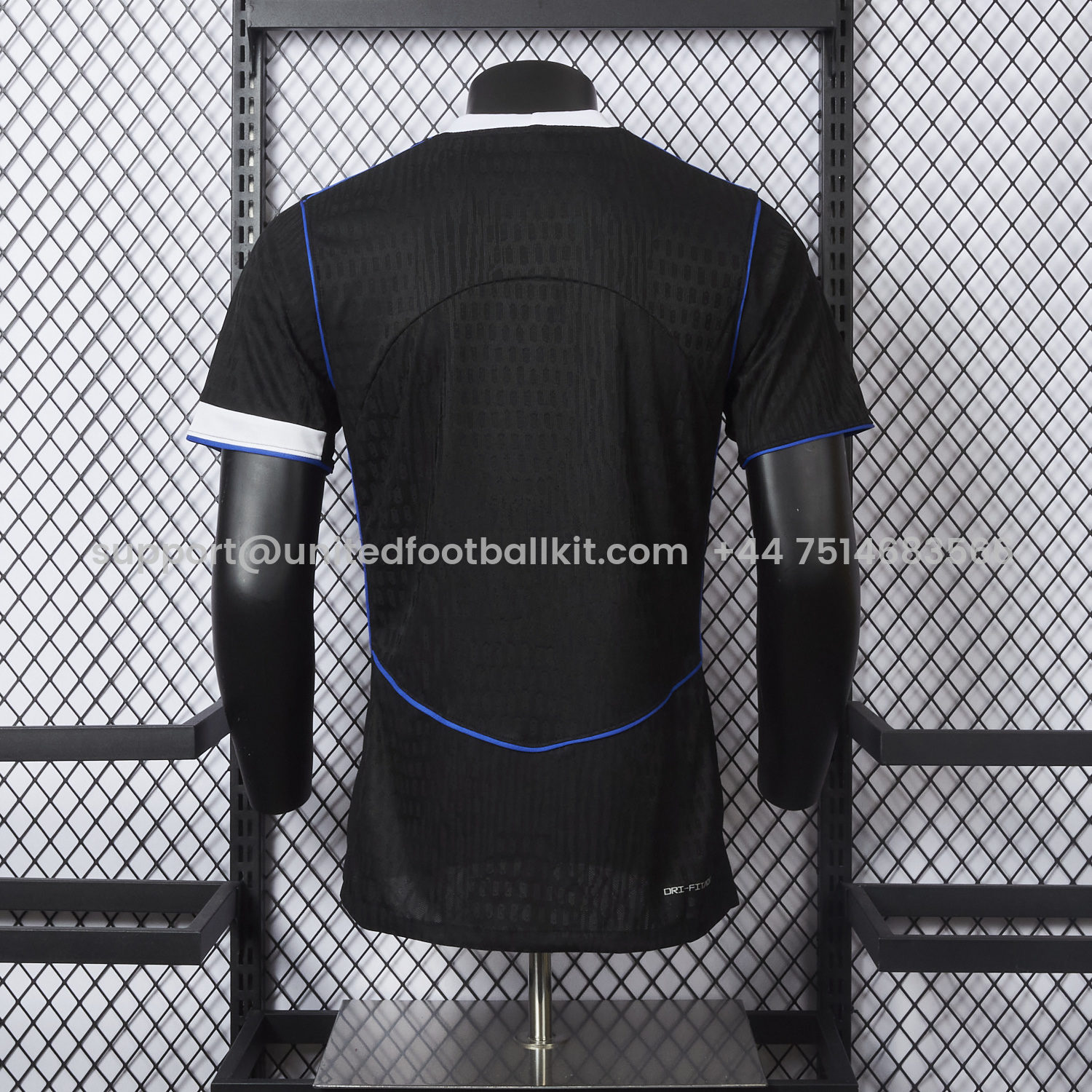 Unitedfootballkit.com | C.H.E.L.S.E.A 25-26 Third Unsponsored Black Jersey - Player Version -Customize Name, Number and Patch | Worldwide Shipping