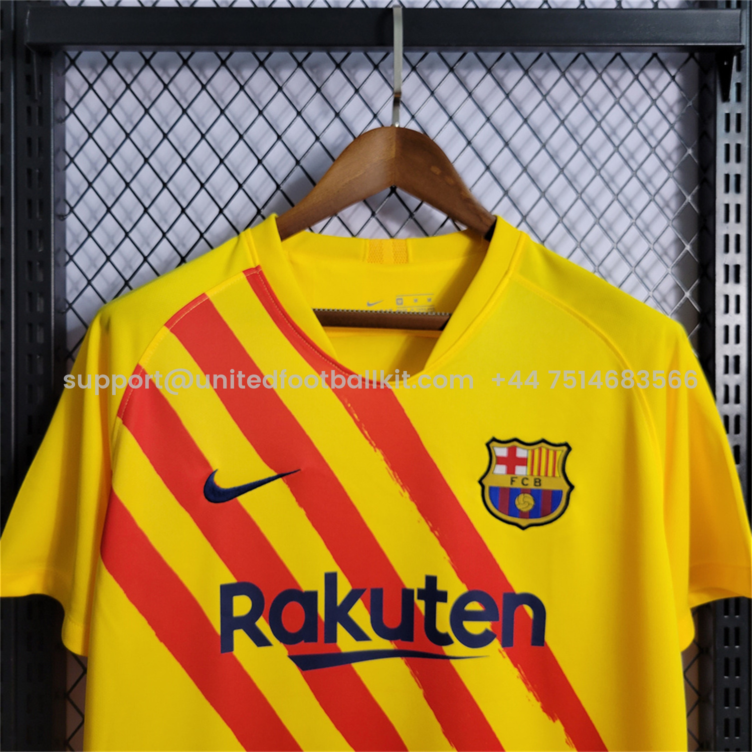 Unitedfootballkit.com | Retro Barcelona 19-20 Fourth Jersey -Customize Name, Number and Patch | Worldwide Shipping