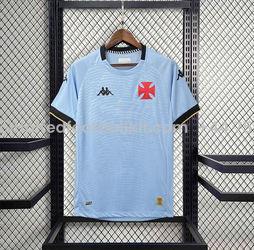 Unitedfootballkit.com | Vasco da Gama 2023 Blue Goalkeeper Jersey - Fans Version -Customize Name, Number and Patch | Worldwide Shipping