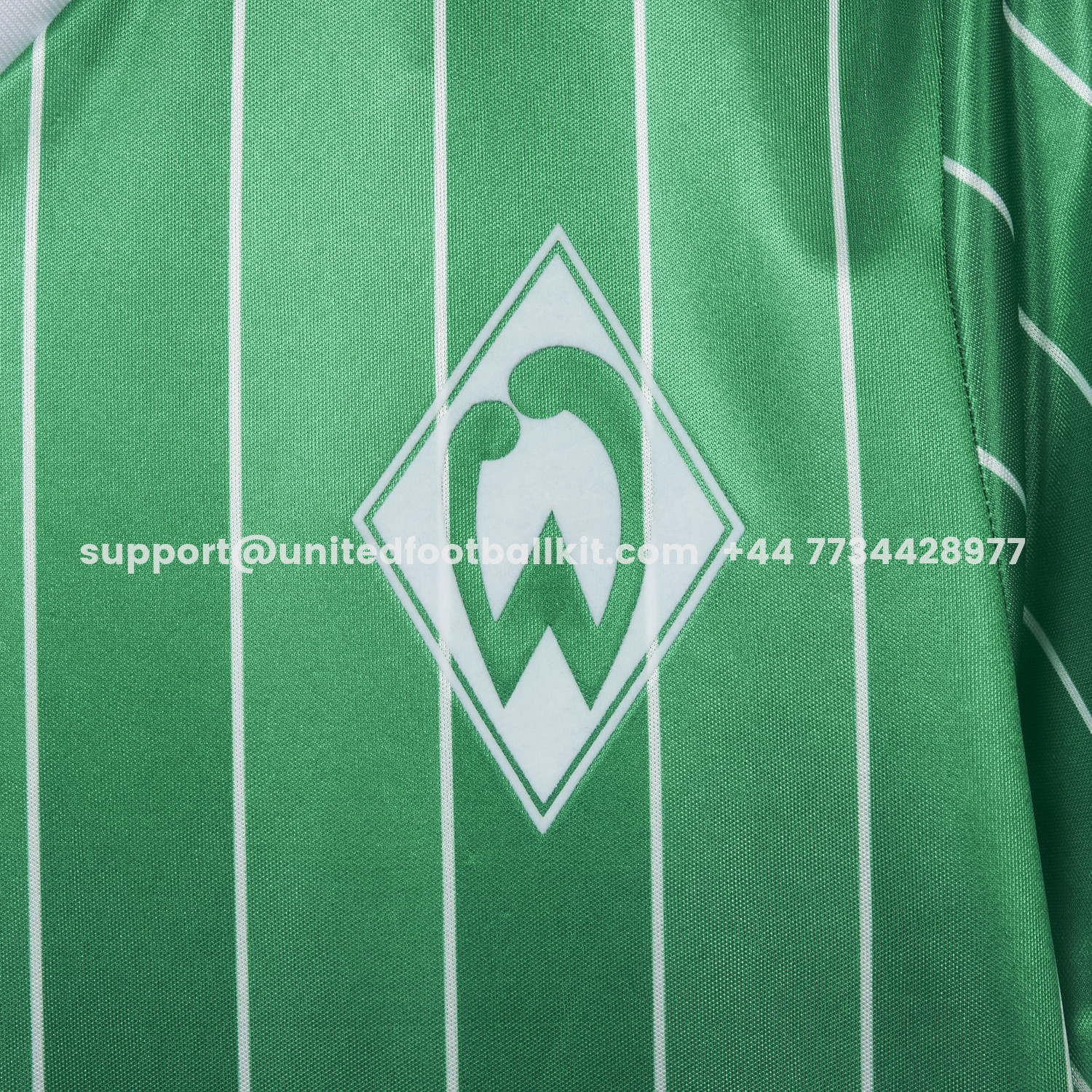 Unitedfootballkit.com | Retro Werder Bremen 1987-88 Away Jersey -Customize Name, Number and Patch | Worldwide Shipping