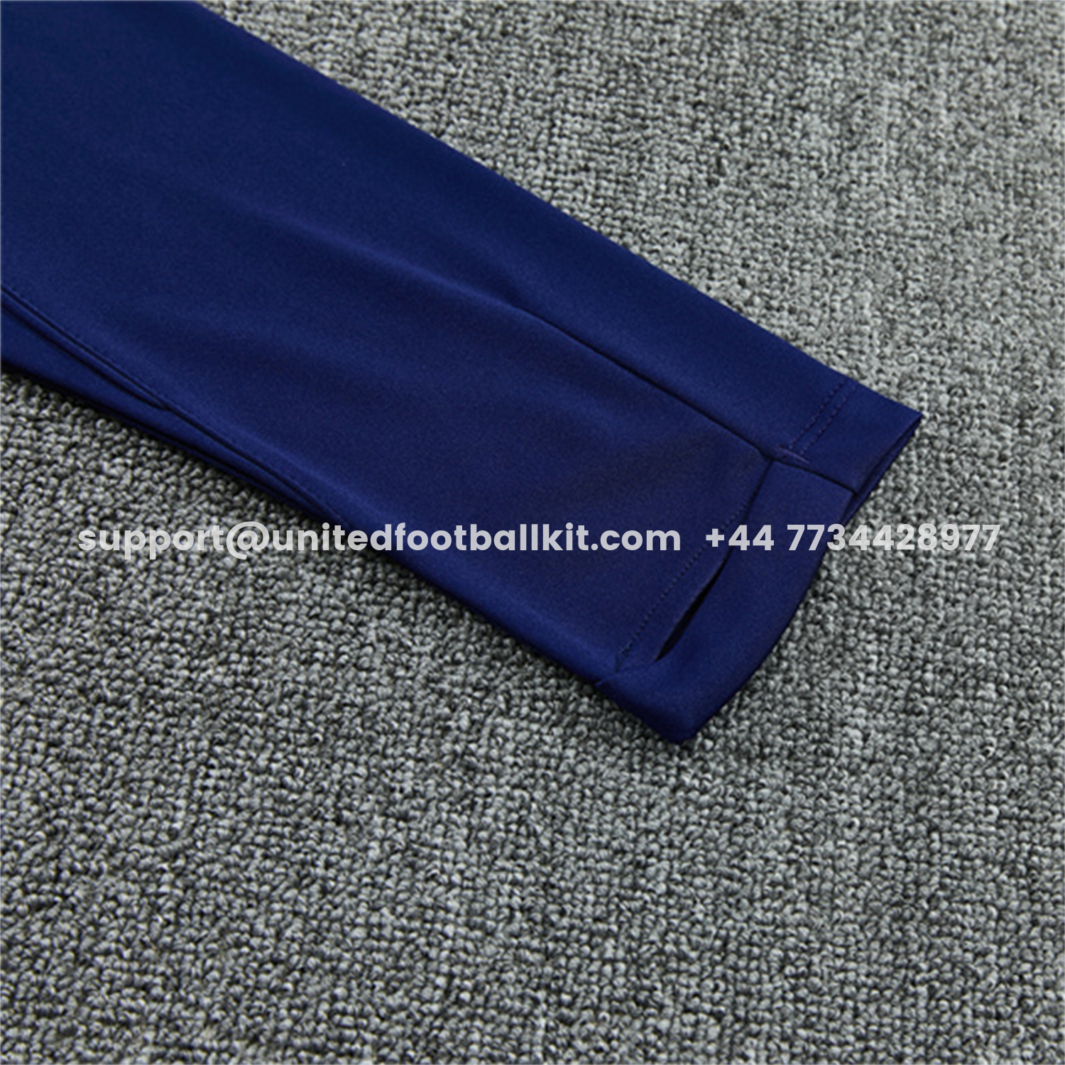 Unitedfootballkit.com | Inter Milan 26-27 Kids Long Sleeve Training Set - Royal Blue Top & Royal Blue Pants -Customize Name, Number and Patch | Worldwide Shipping