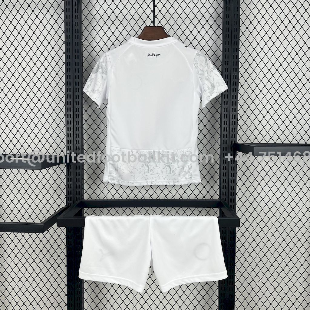 Unitedfootballkit.com | Manchester City 25-26 Away Kids Kit -Customize Name, Number and Patch | Worldwide Shipping