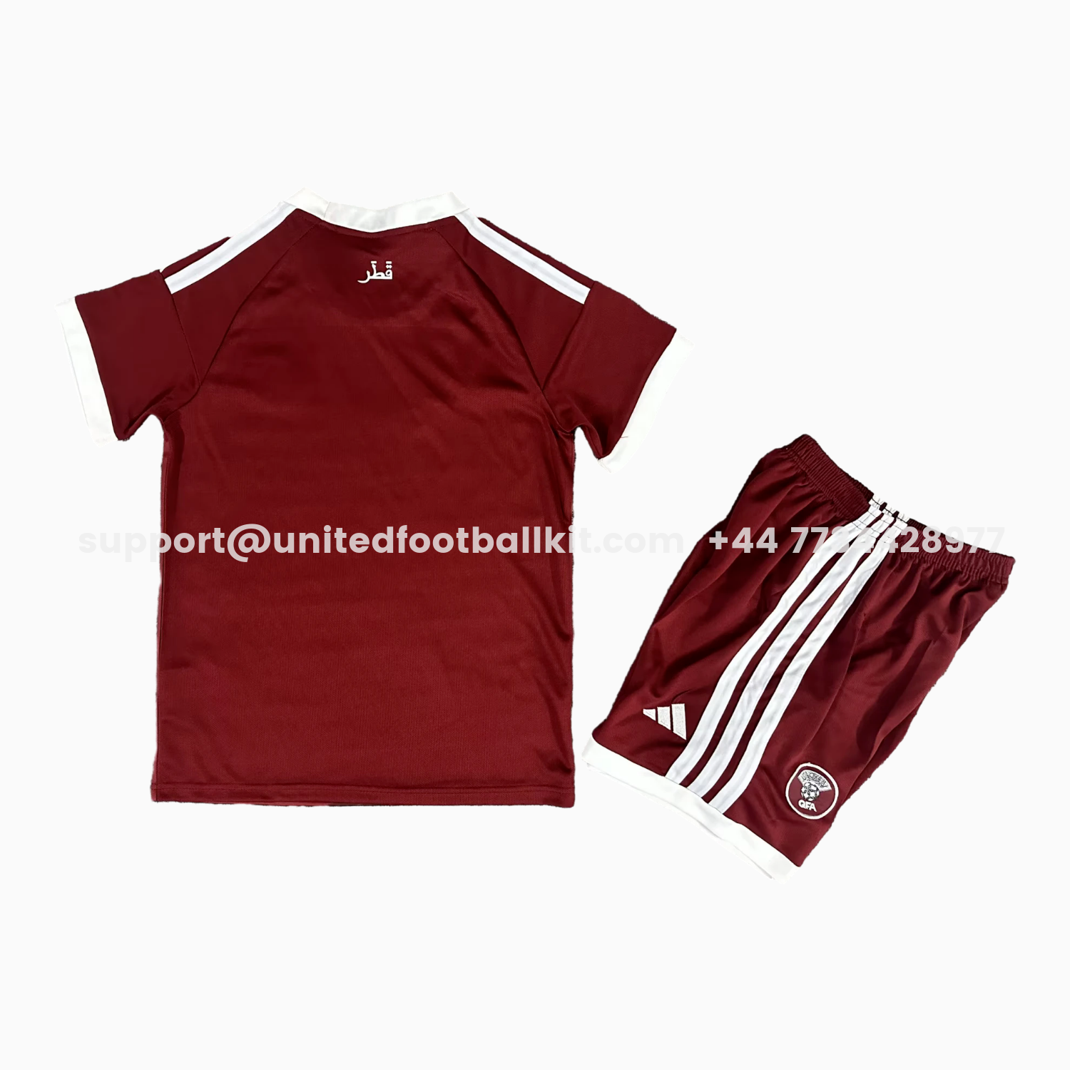 Unitedfootballkit.com | Qatar 2026 Home Kids Kit -Customize Name, Number and Patch | Worldwide Shipping