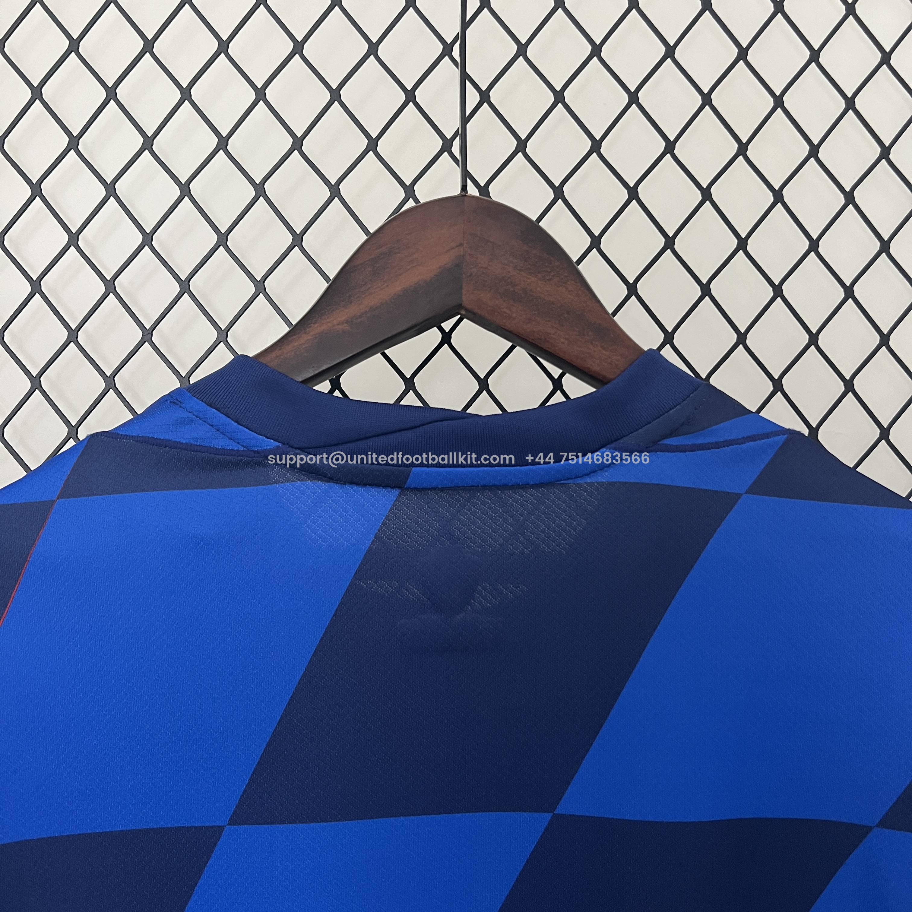 Unitedfootballkit.com | Croatia 2024 Away Stadium Jersey - Fans Version -Customize Name, Number and Patch | Worldwide Shipping