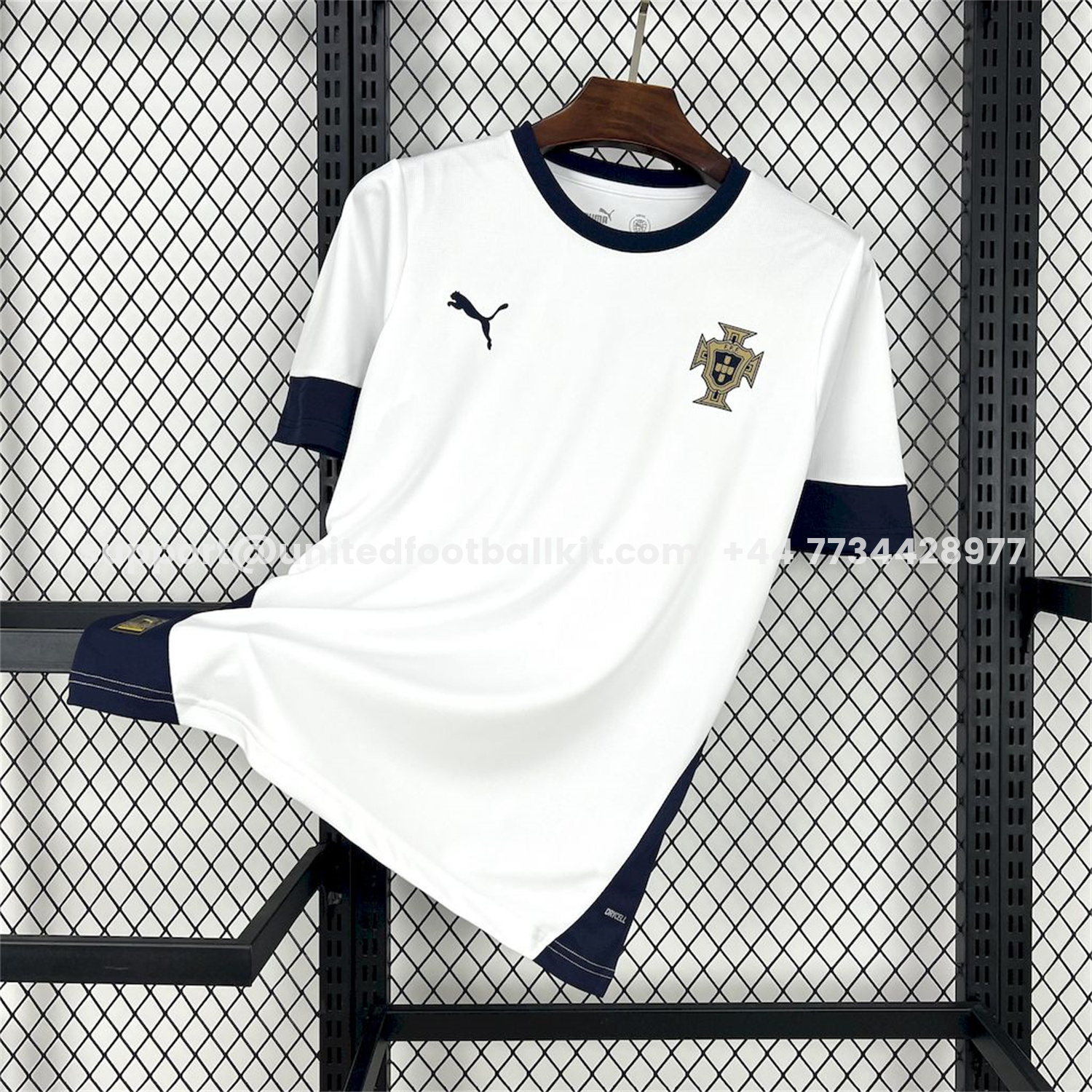 Unitedfootballkit.com | Portugal 2025-26 White Training Jersey - Fans Version -Customize Name, Number and Patch | Worldwide Shipping