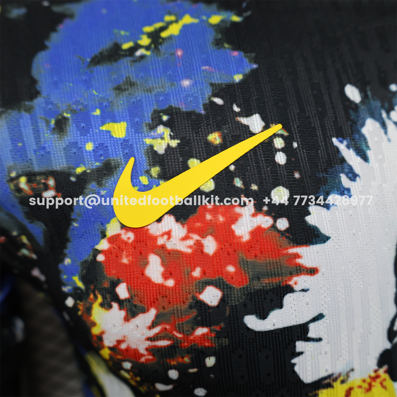 Unitedfootballkit.com | Brazil 25-26 Colorful Jesus Statue Special Colorful Graffiti Jersey - Player Version -Customize Name, Number and Patch | Worldwide Shipping