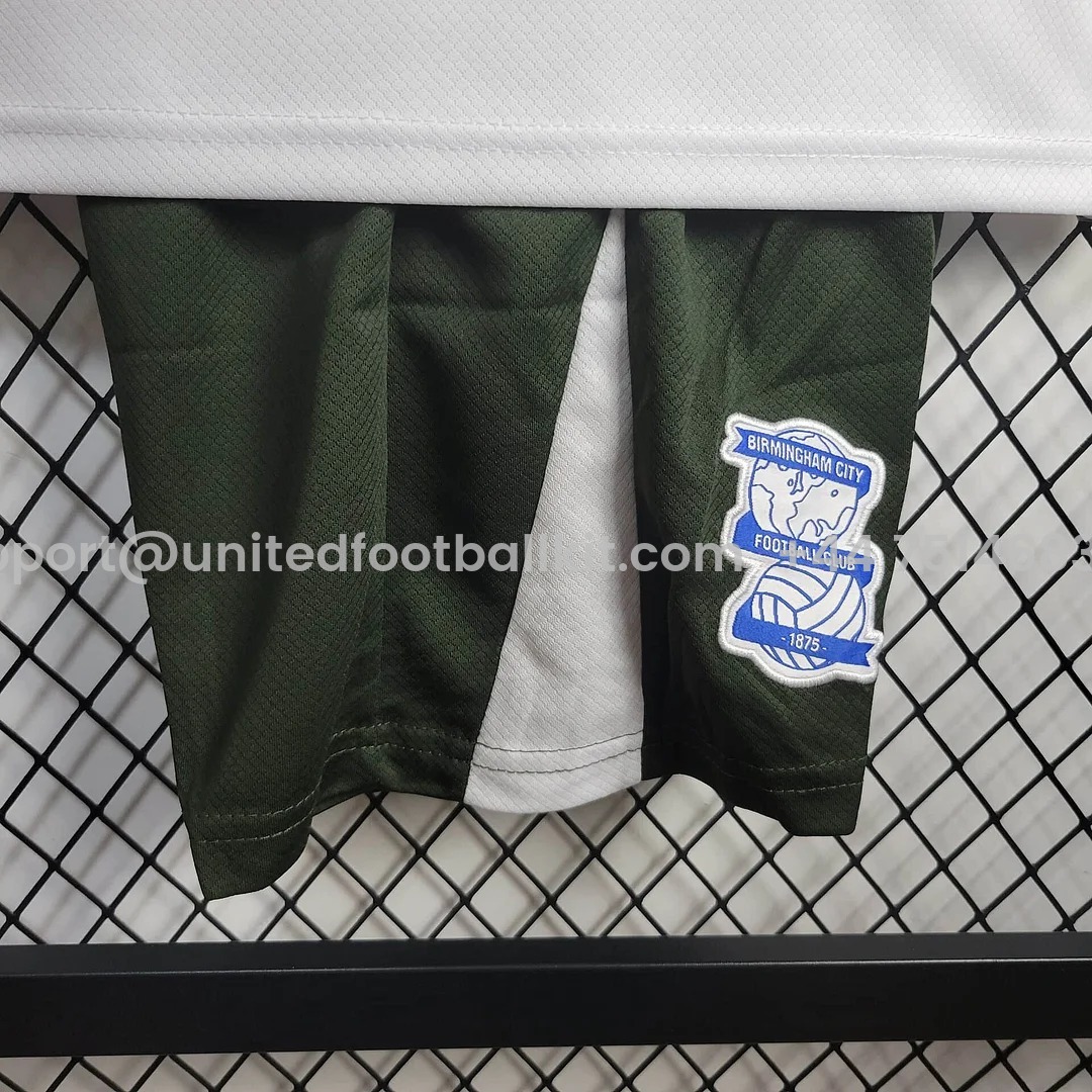 Unitedfootballkit.com | Birmingham City 24-25 Away Kids Kit -Customize Name, Number and Patch | Worldwide Shipping