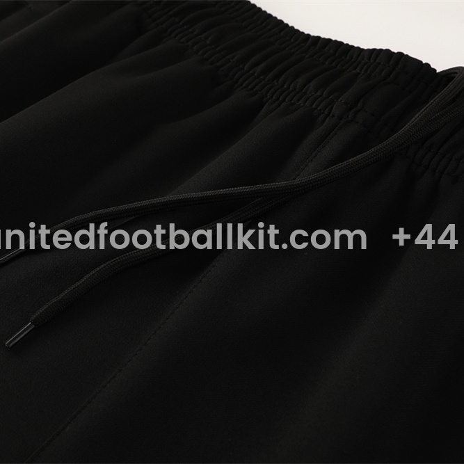 Unitedfootballkit.com | Dortmund 24-25 Jacket Training Tracksuit - Black and Yellow -Customize Name, Number and Patch | Worldwide Shipping