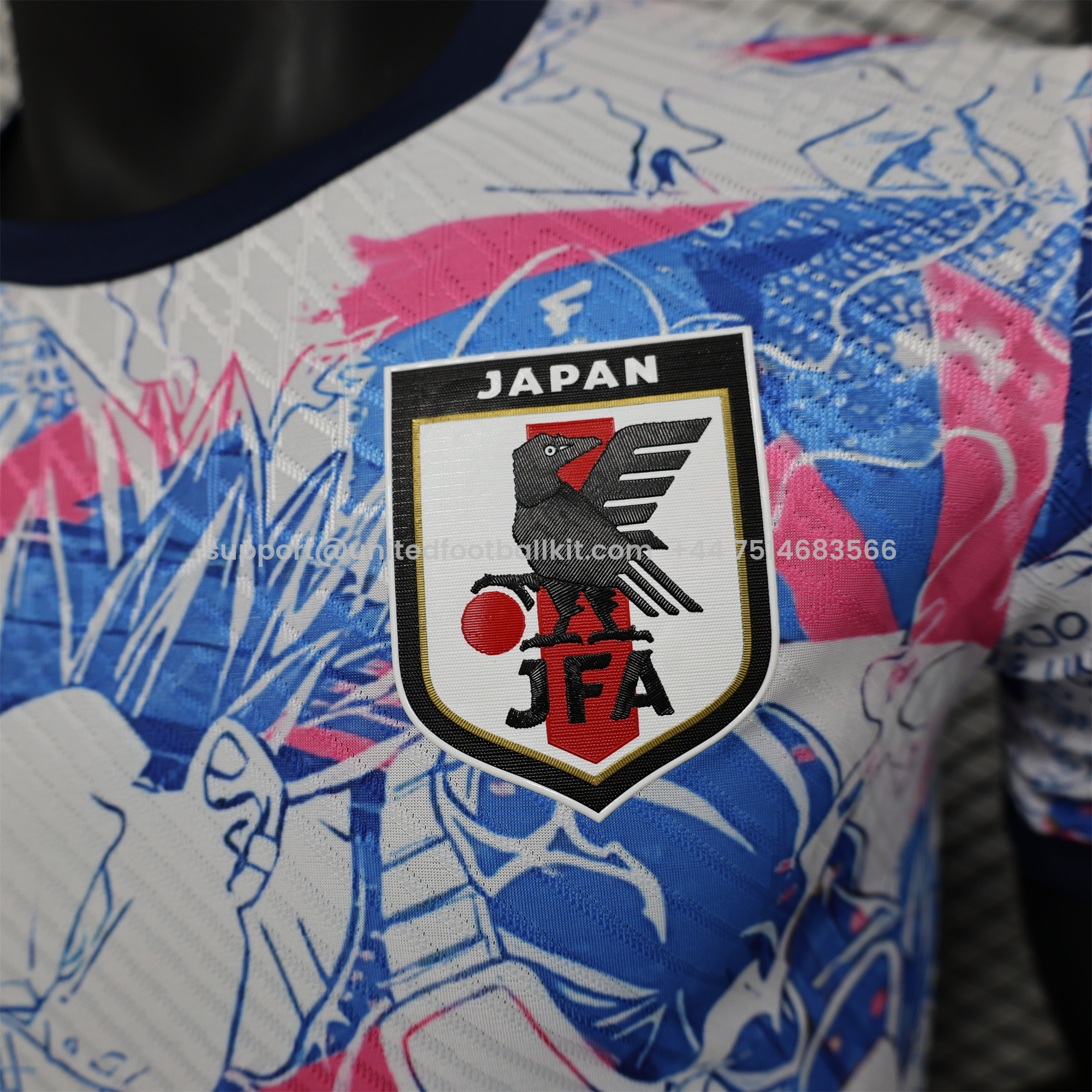Unitedfootballkit.com | Japan 2024 Bejita Blue Special Edition Jersey - Player Version -Customize Name, Number and Patch | Worldwide Shipping