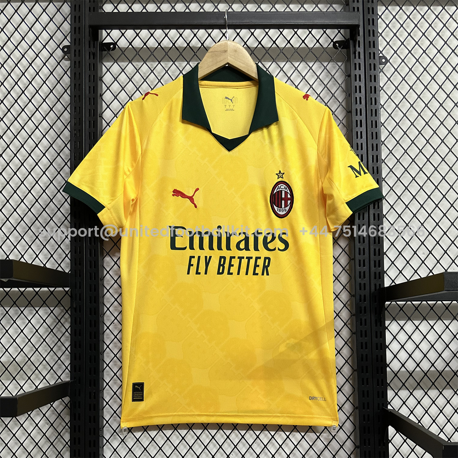 Unitedfootballkit.com | AC Milan 25-26 Third Jersey - Fans Version -Customize Name, Number and Patch | Worldwide Shipping