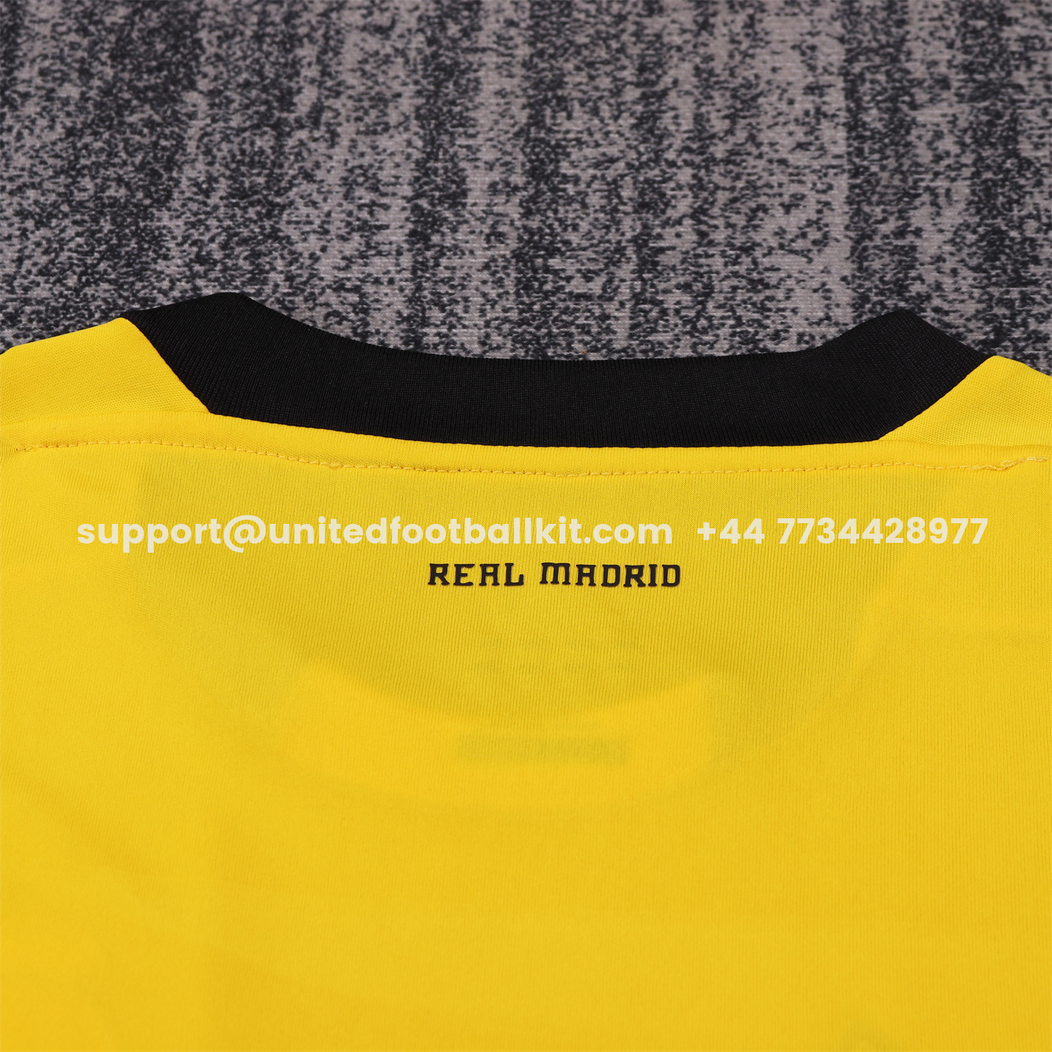Unitedfootballkit.com | Retro Real Madrid 2011-12 Yellow Goalkeeper Kids Kit -Customize Name, Number and Patch | Worldwide Shipping