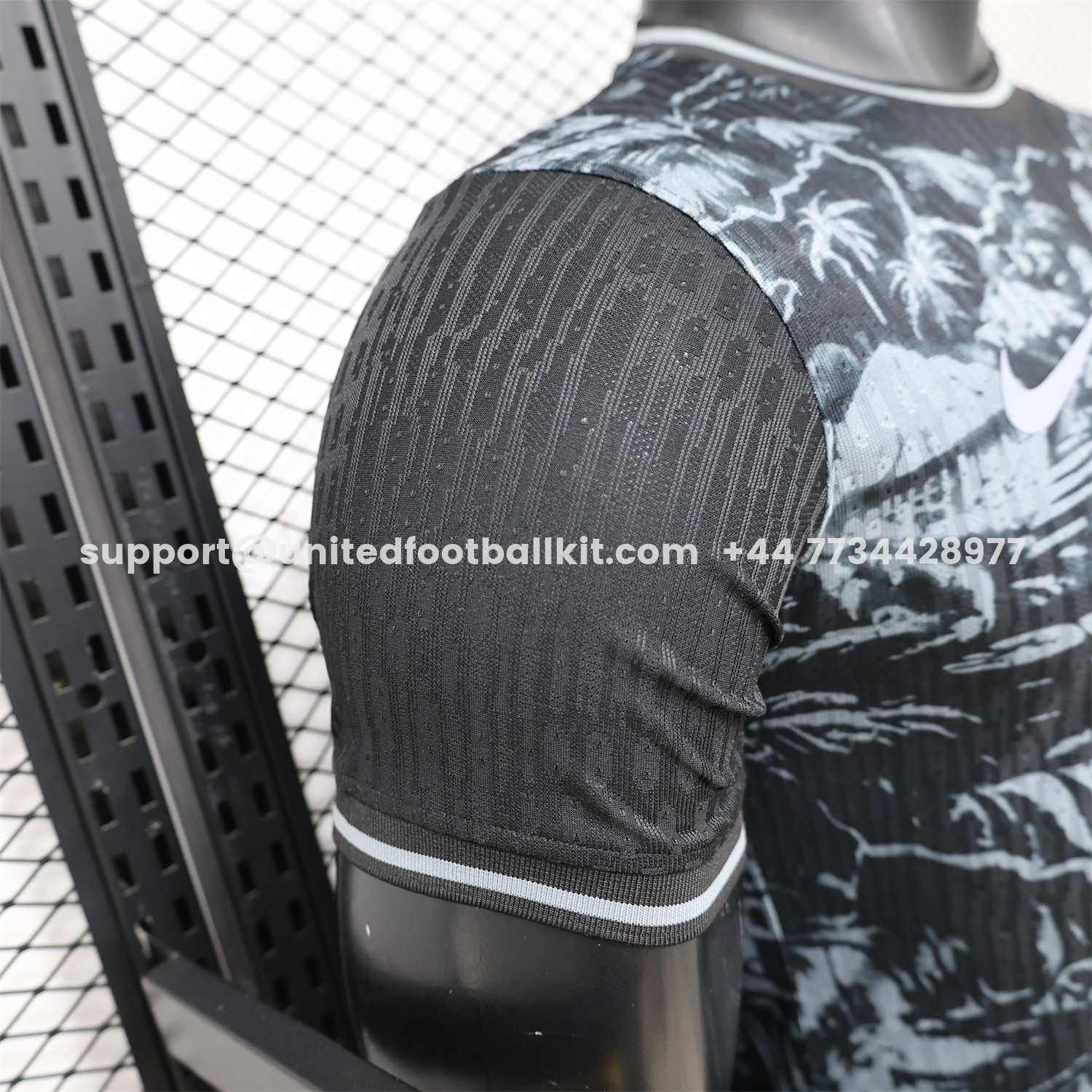 Unitedfootballkit.com | Brazil 2026 Grey Jesus Black Special Jersey - Player Version -Customize Name, Number and Patch | Worldwide Shipping