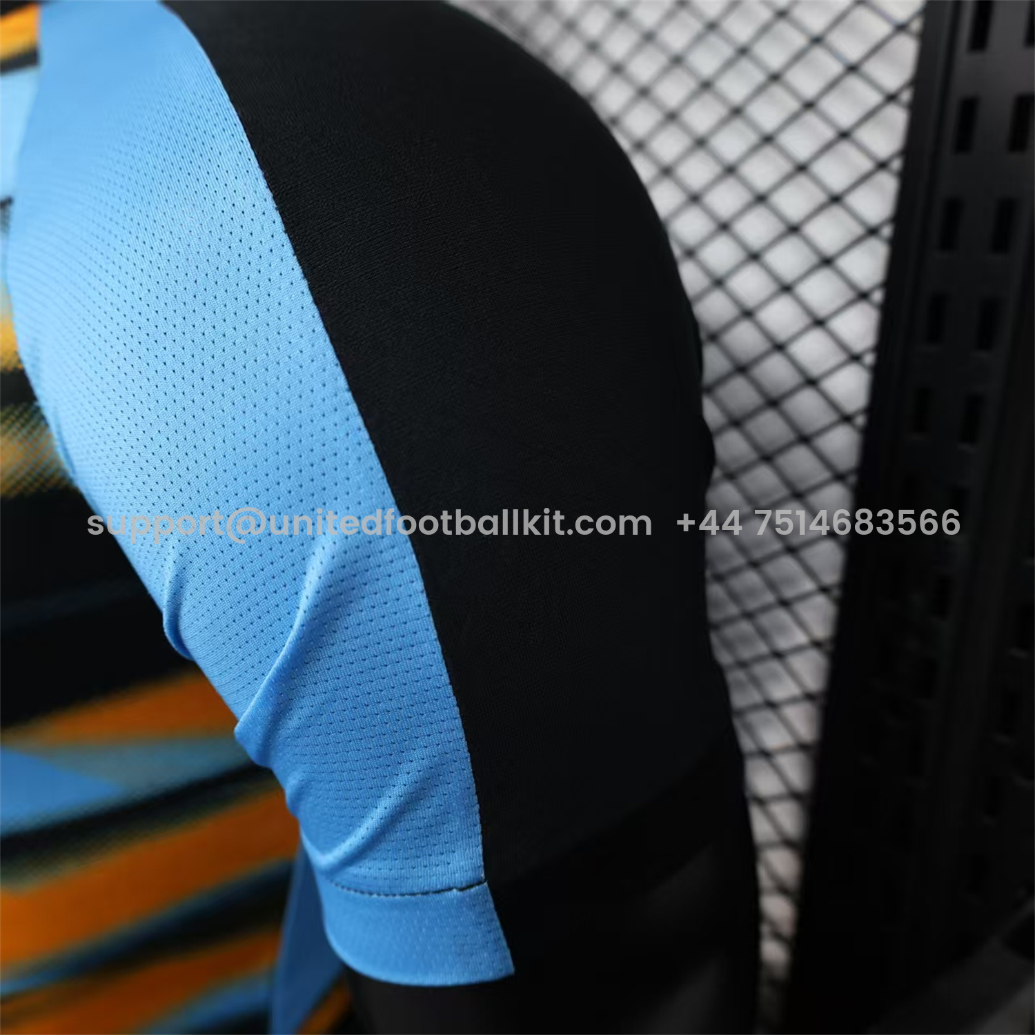 Unitedfootballkit.com | Marseille 25-26 Blue Orange Gradient Training Jersey - Player Version -Customize Name, Number and Patch | Worldwide Shipping