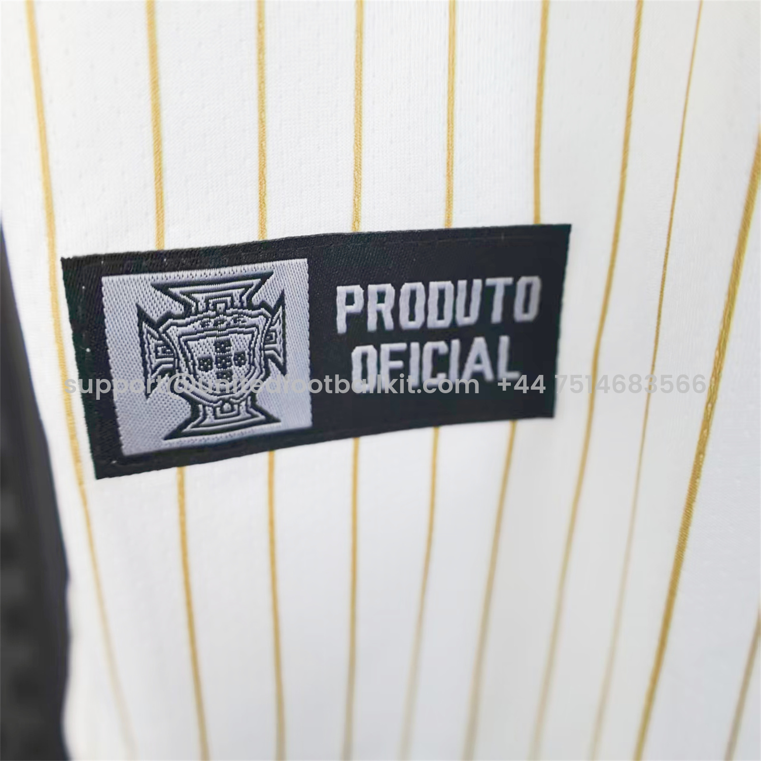 Unitedfootballkit.com | Portugal 2025-26 White Baseball Jersey -Customize Name, Number and Patch | Worldwide Shipping