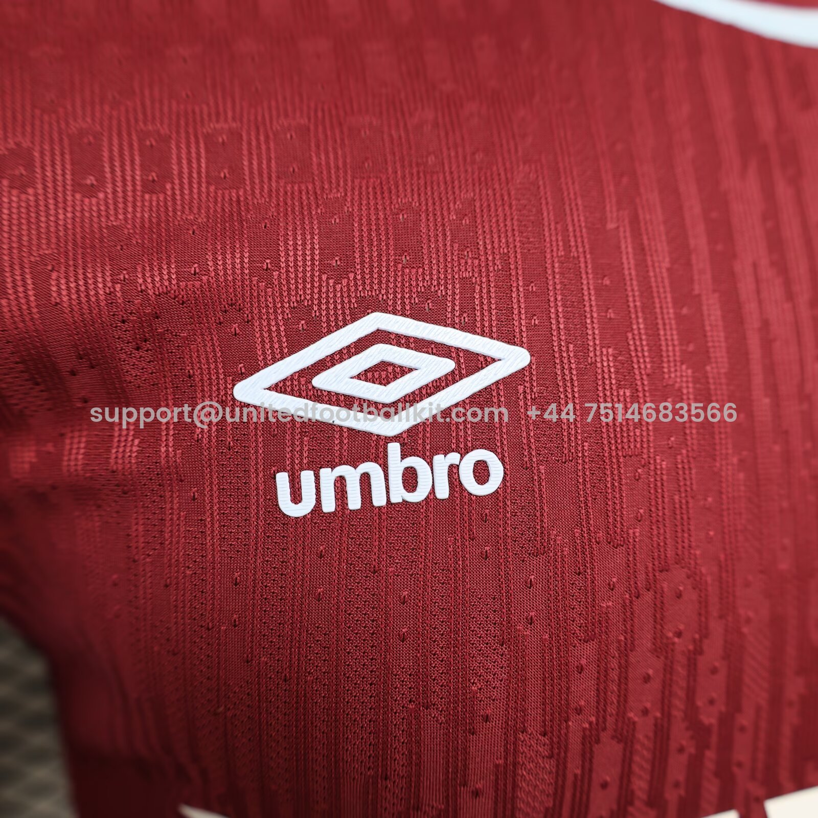Unitedfootballkit.com | West Ham United 24-25 Home Stadium Jersey - Player Version -Customize Name, Number and Patch | Worldwide Shipping