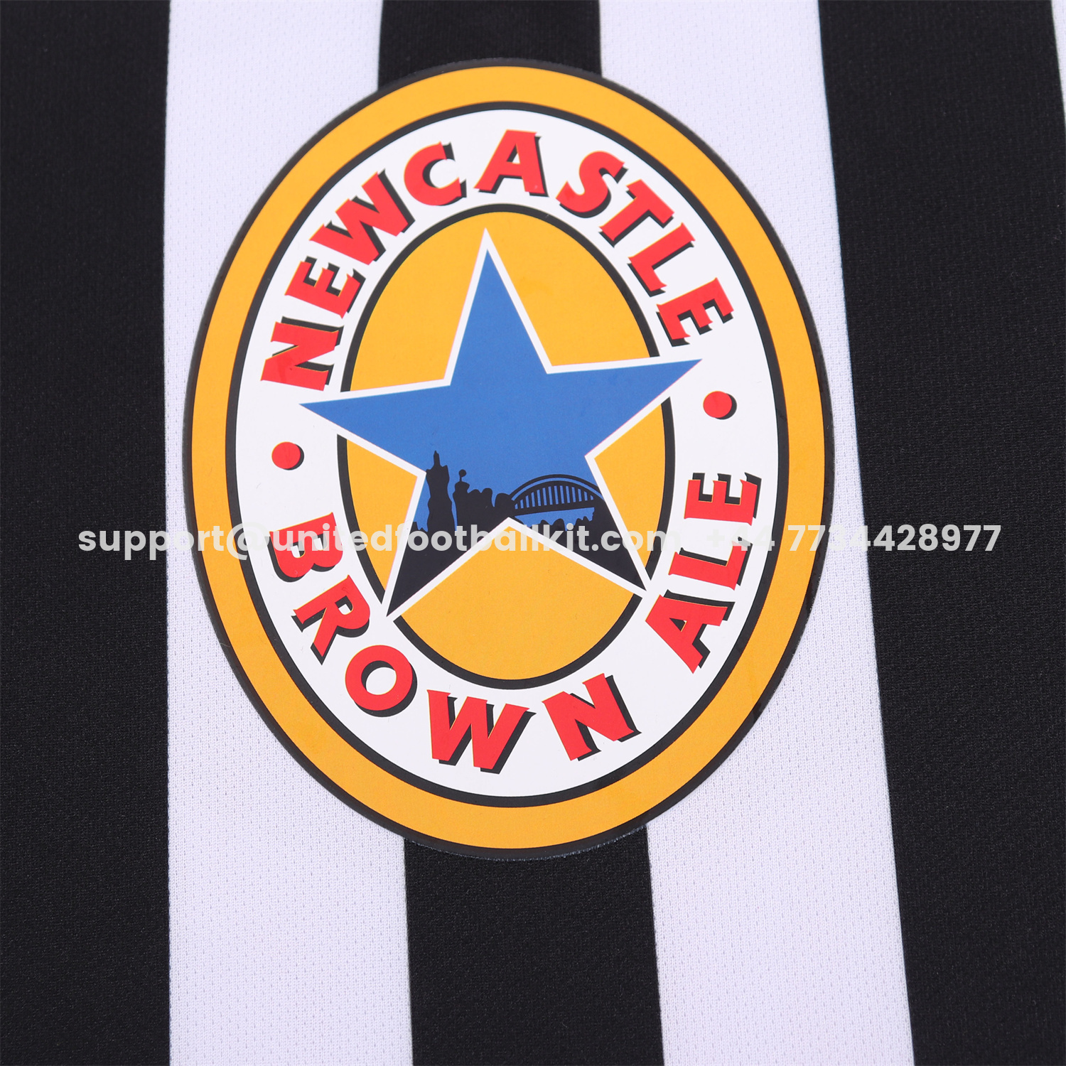 Unitedfootballkit.com | Retro Newcastle United 1997-99 Home Kids Kit -Customize Name, Number and Patch | Worldwide Shipping