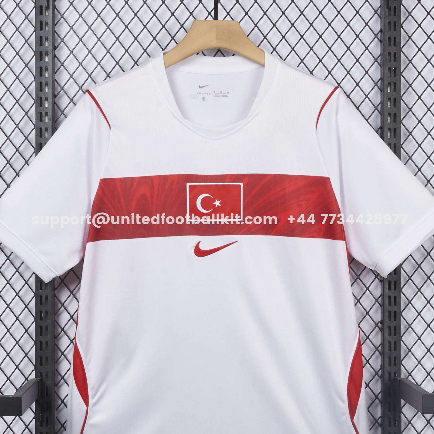 Unitedfootballkit.com | Turkey 2026 Home Jersey - Fans Version -Customize Name, Number and Patch | Worldwide Shipping