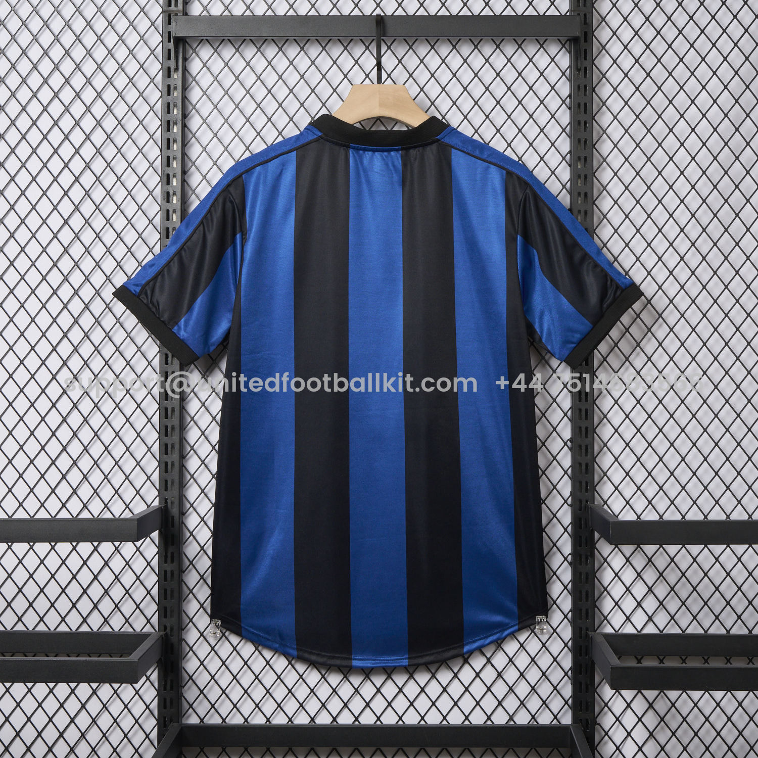Unitedfootballkit.com | Retro Inter Milan 00-01 Home Jersey -Customize Name, Number and Patch | Worldwide Shipping