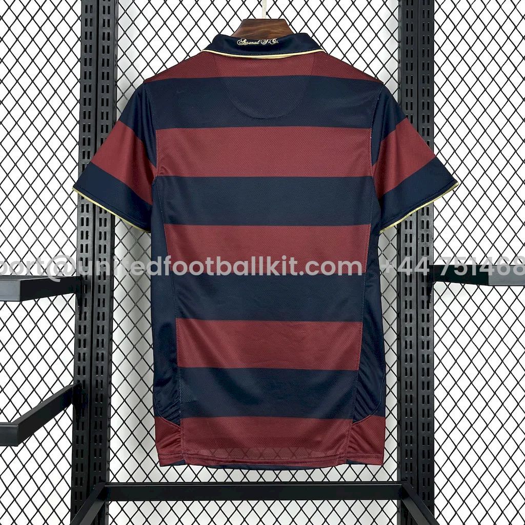 Unitedfootballkit.com | Retro Arsenal 2007-08 Third Jersey -Customize Name, Number and Patch | Worldwide Shipping