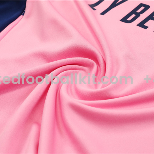 Unitedfootballkit.com | Arsenal 24-25 Long Sleeve Training Set - Pink -Customize Name, Number and Patch | Worldwide Shipping