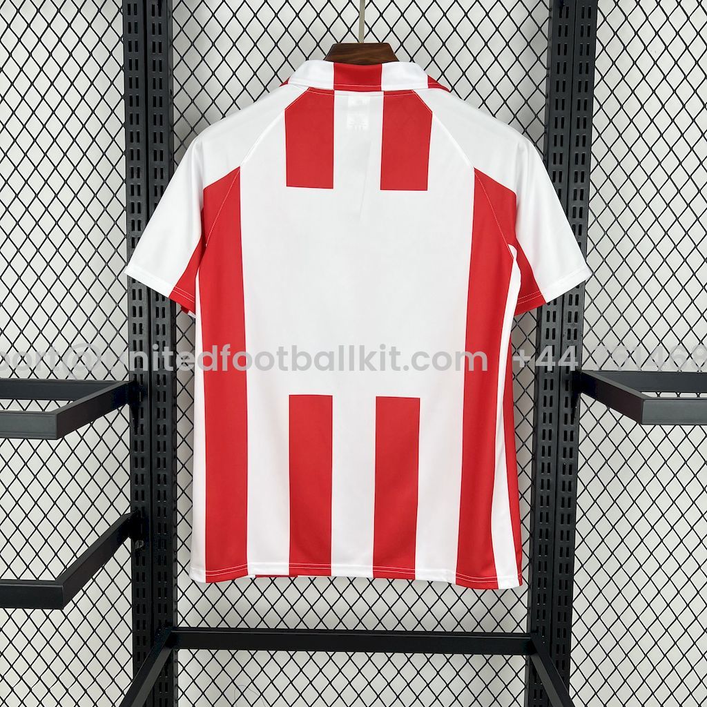 Unitedfootballkit.com | Retro Sporting de Gijon 1980-81 Home Jersey -Customize Name, Number and Patch | Worldwide Shipping