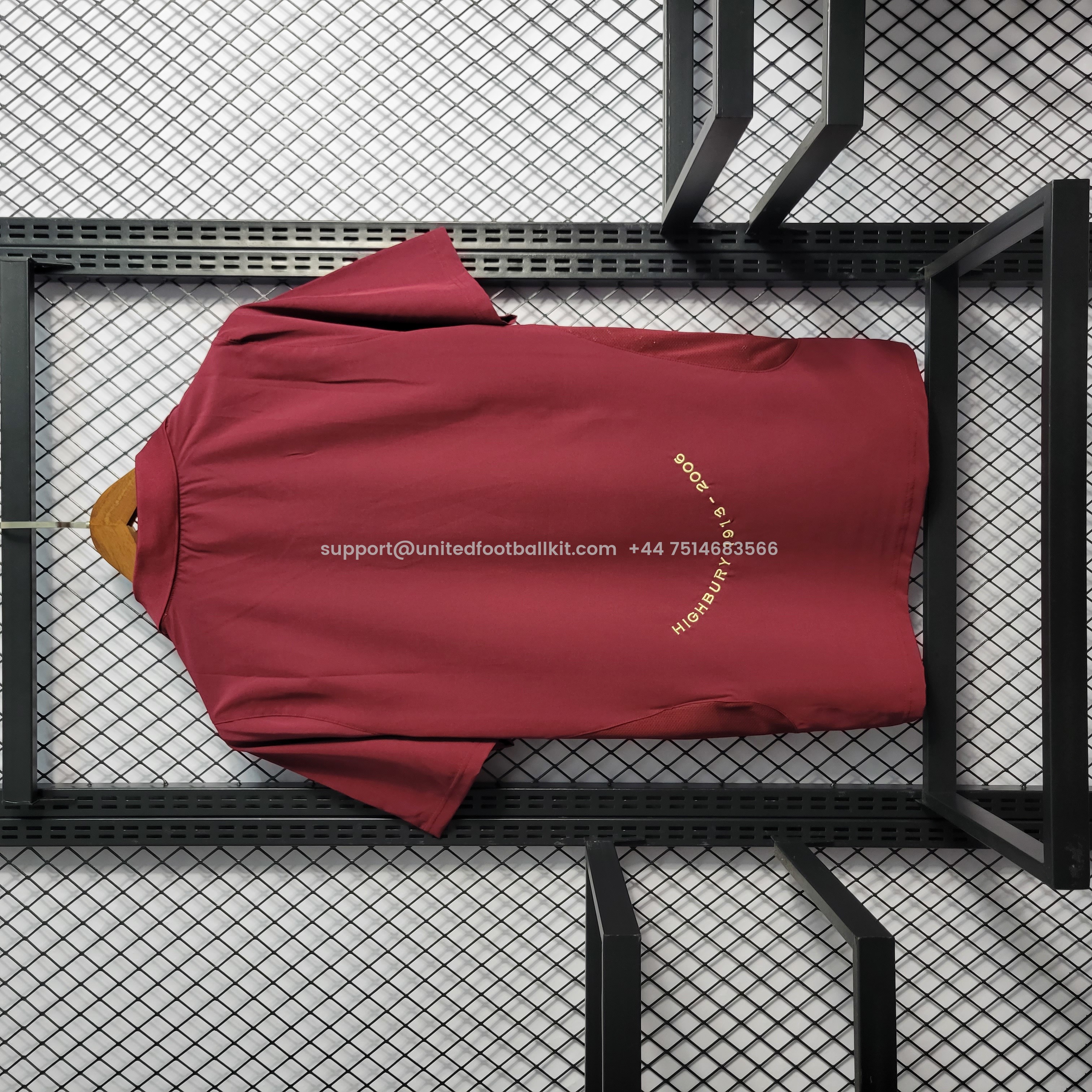 Unitedfootballkit.com | Retro Arsenal 05-06 Home Stadium Jersey -Customize Name, Number and Patch | Worldwide Shipping