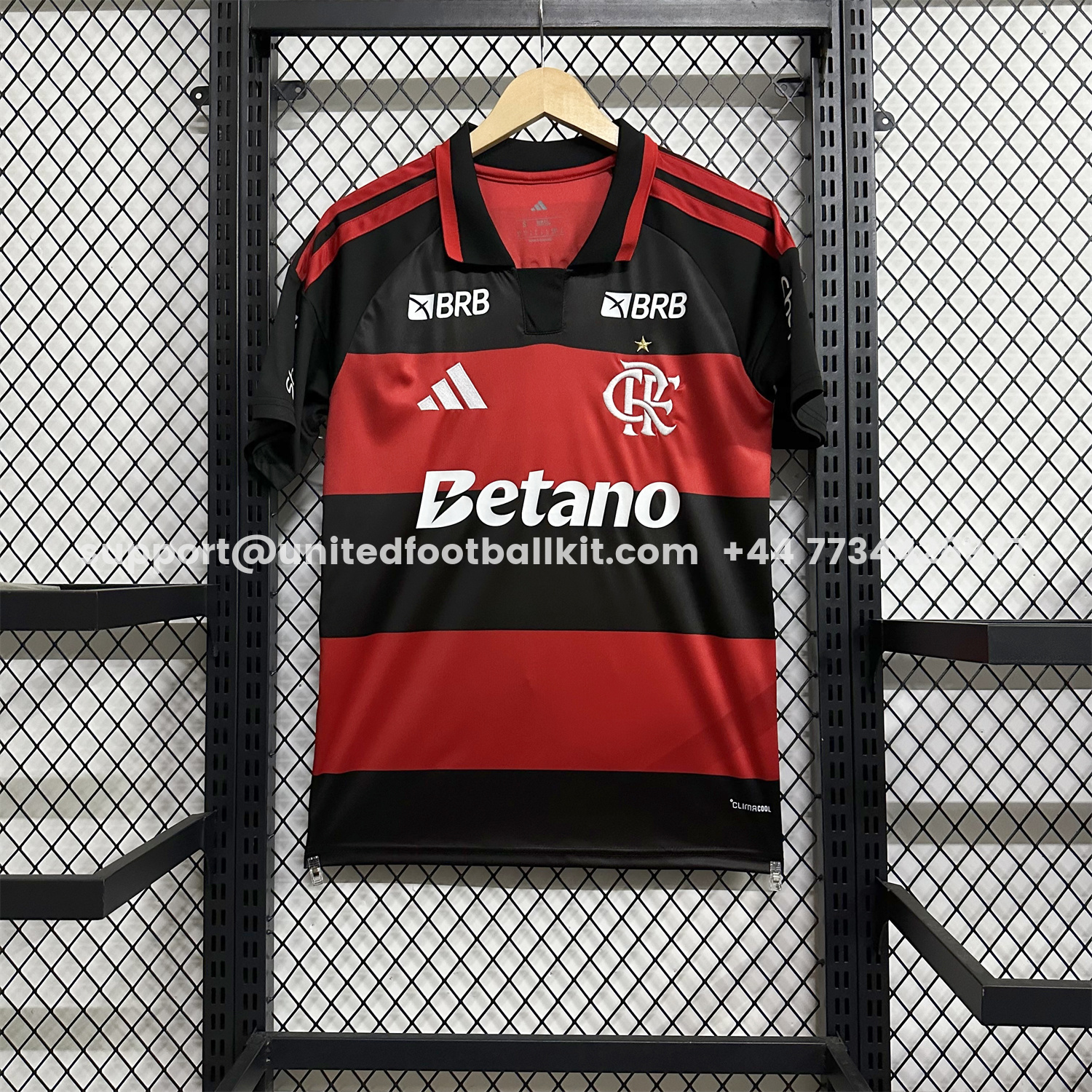 Unitedfootballkit.com | Flamengo 26-27 Home Jersey - Fans Version -Customize Name, Number and Patch | Worldwide Shipping