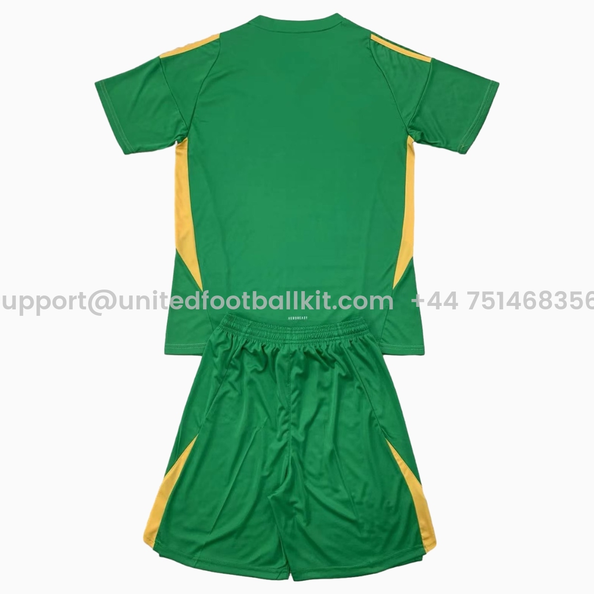 Unitedfootballkit.com | Juventus 24-25 Fruit Green Goalkeeper Kids Kit -Customize Name, Number and Patch | Worldwide Shipping