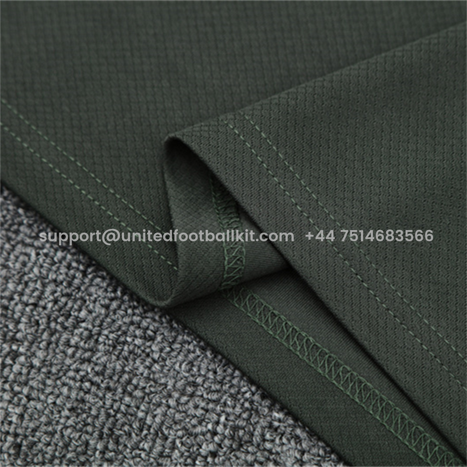 Unitedfootballkit.com | C.H.E.L.S.E.A 25-26 Short-Sleeve Training Set - Army Green Top & Army Green Shorts -Customize Name, Number and Patch | Worldwide Shipping