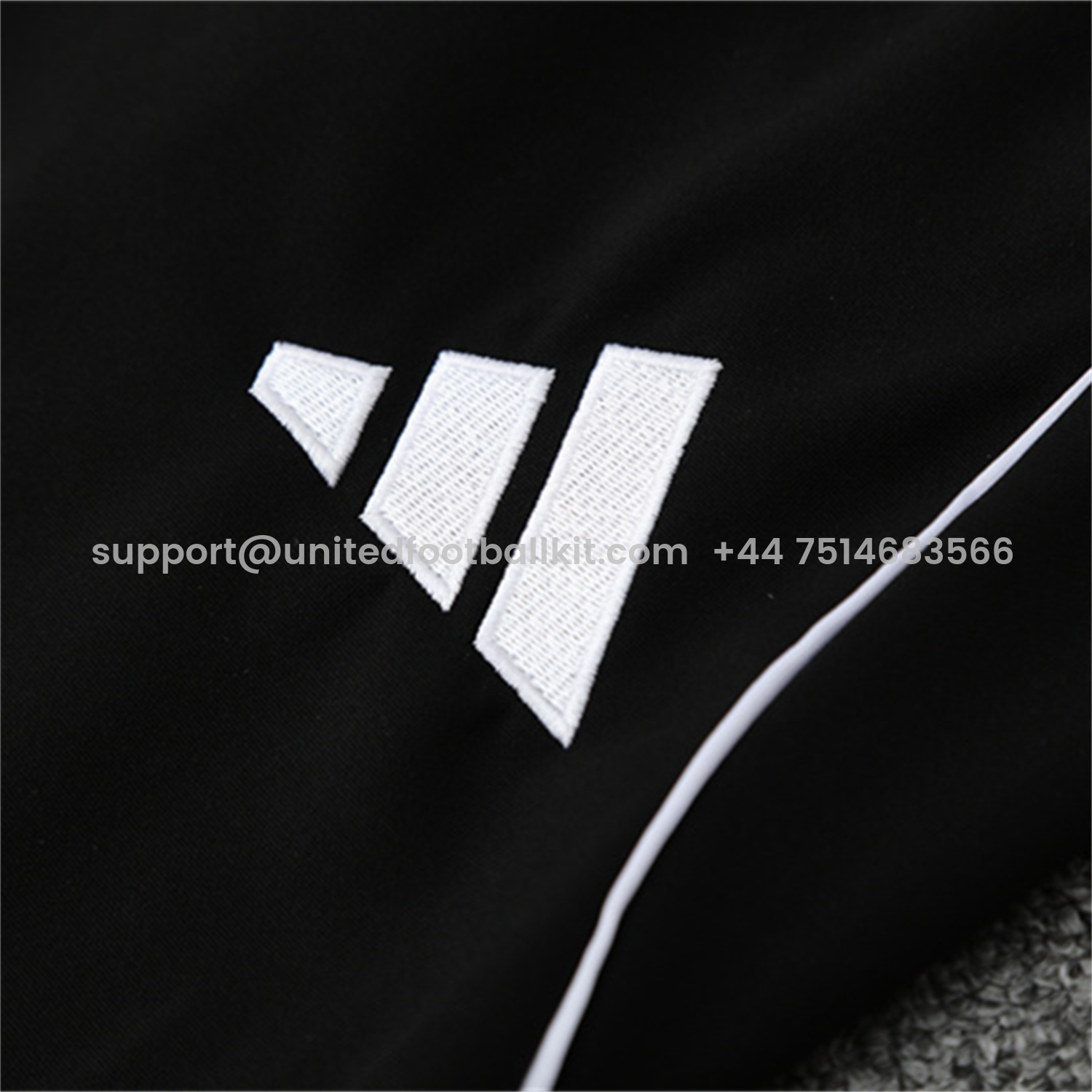 Unitedfootballkit.com | INT M.A.M 25-26 Kid Long Sleeves Training Set - Black Top & Black Pants -Customize Name, Number and Patch | Worldwide Shipping