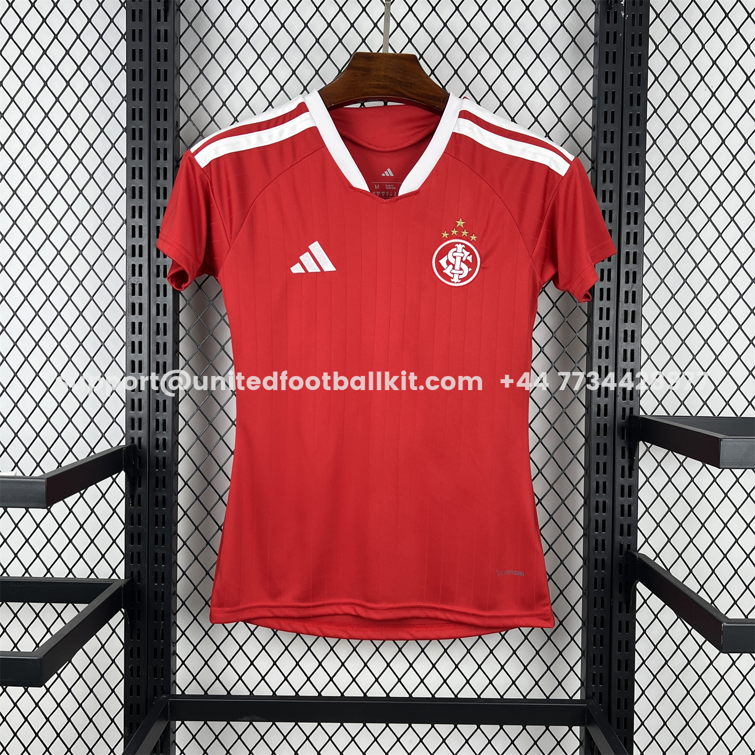 Unitedfootballkit.com | Women's SC Internacional 26-27 Home Jersey -Customize Name, Number and Patch | Worldwide Shipping