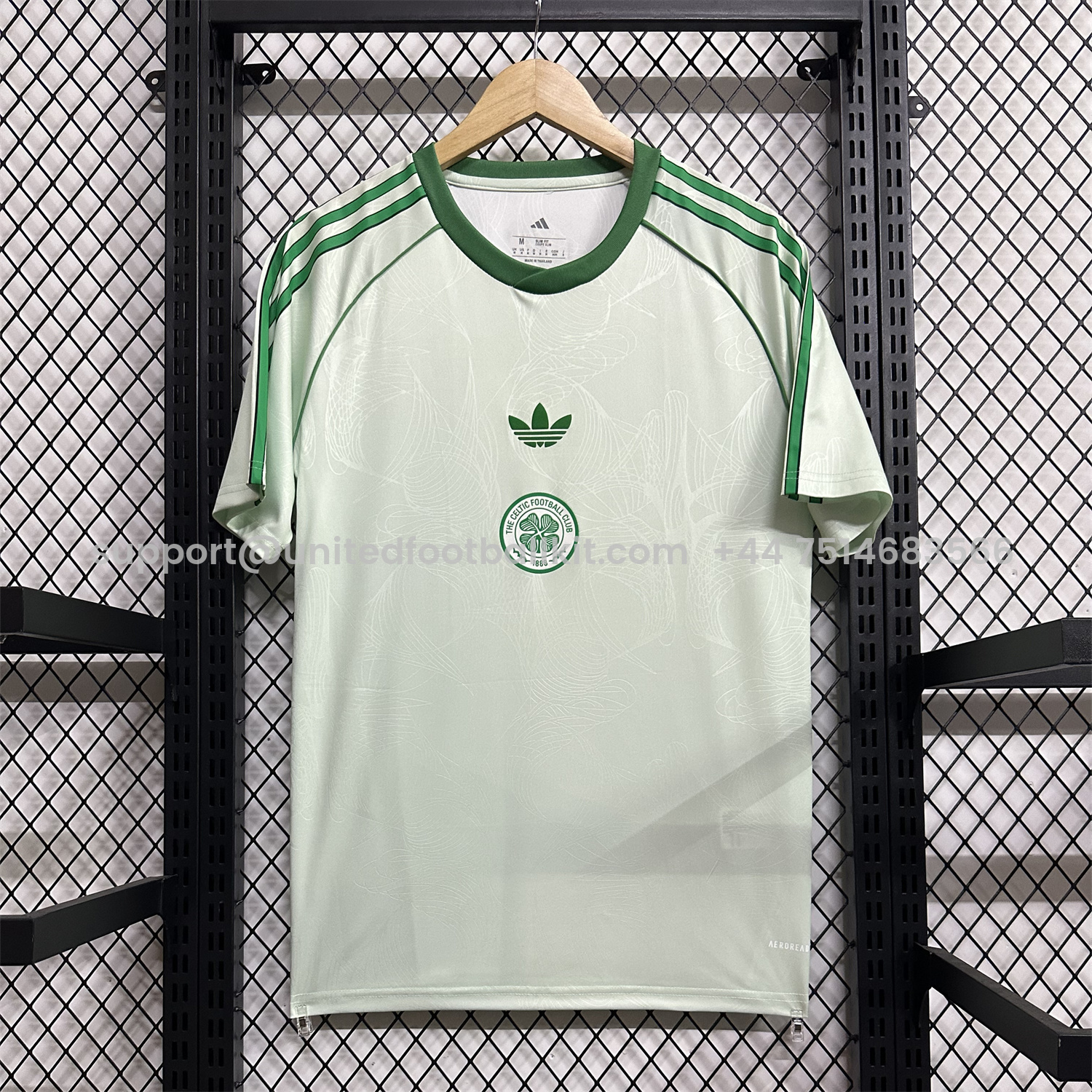 Unitedfootballkit.com | Celtic 24-25 Originals Green St. Patrick's Day Jersey - Fans Version -Customize Name, Number and Patch | Worldwide Shipping