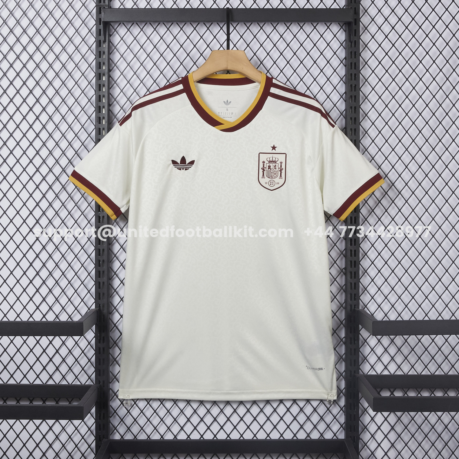 Unitedfootballkit.com | Spain 2026 Away Jersey - Fans Version -Customize Name, Number and Patch | Worldwide Shipping