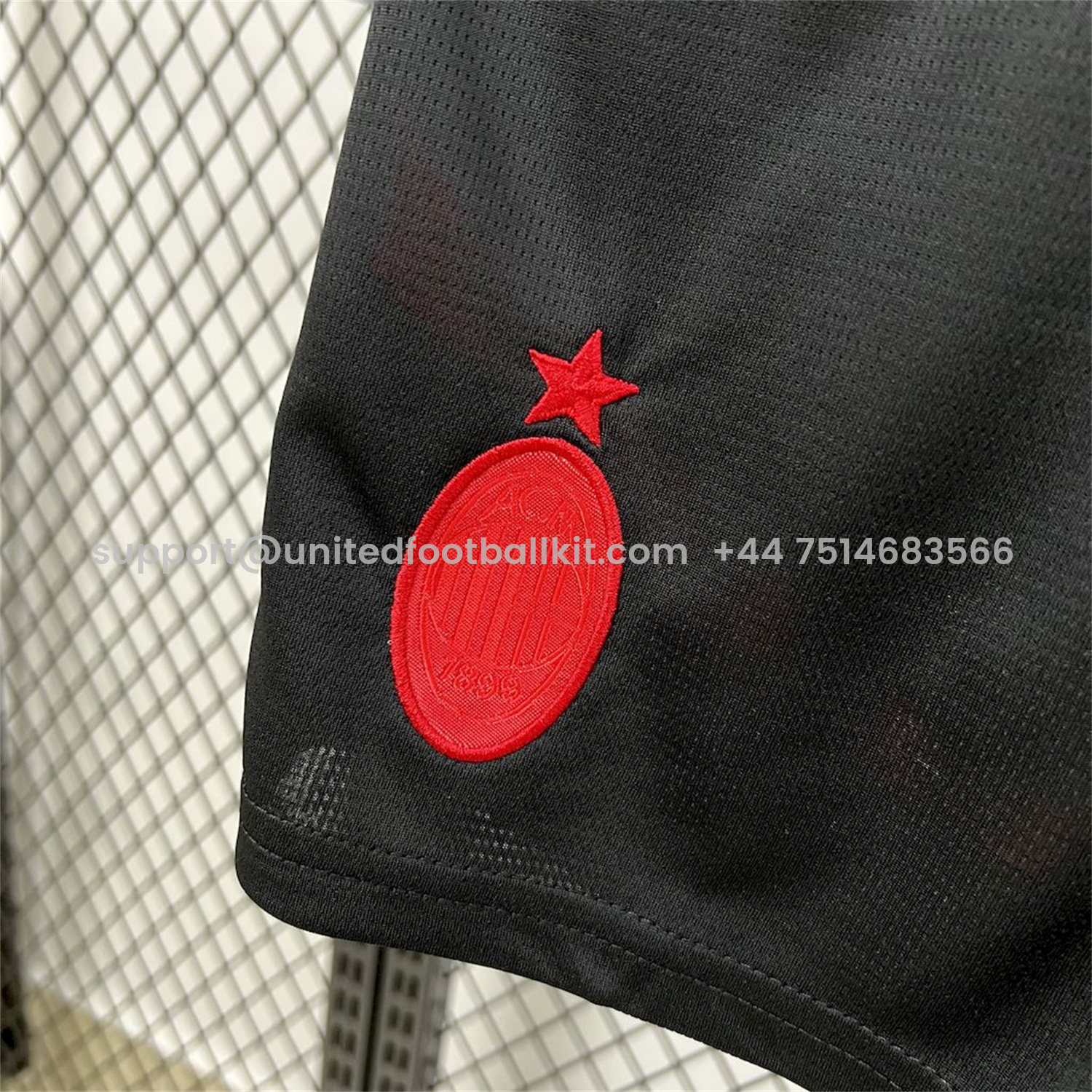 Unitedfootballkit.com | AC Milan 24-25 Fourth Red “Diavoli” Special Edition Kids Kit -Customize Name, Number and Patch | Worldwide Shipping