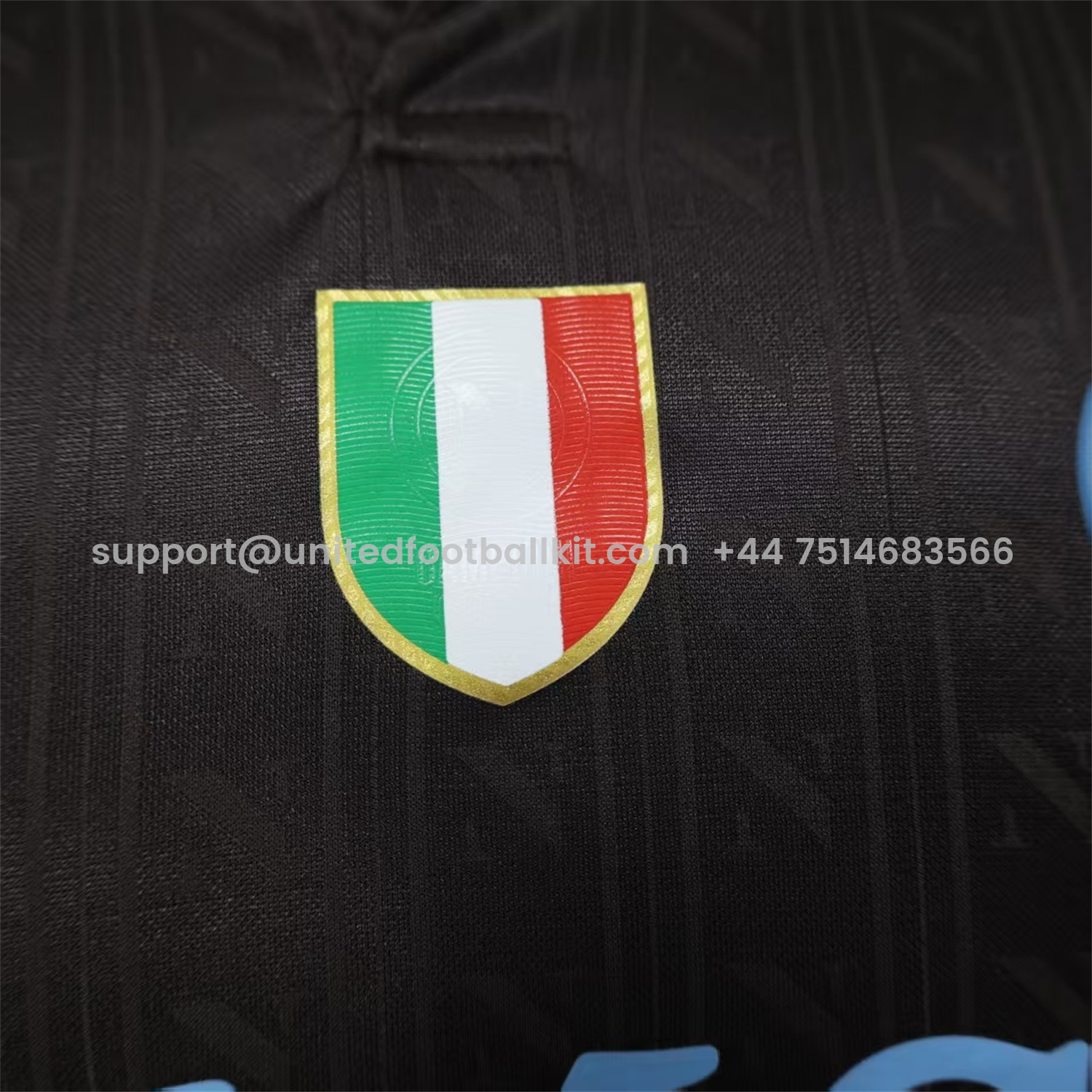 Unitedfootballkit.com | Napoli 25-26 Third Black Jersey - Player Version -Customize Name, Number and Patch | Worldwide Shipping