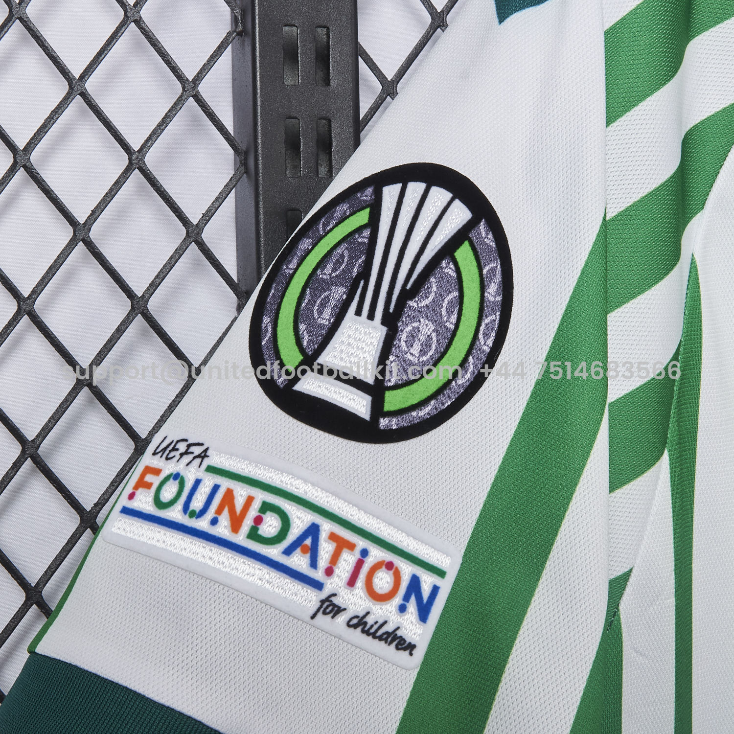 Unitedfootballkit.com | Real Betis 2025 Conference League Final Special Jersey - Fans Version -Customize Name, Number and Patch | Worldwide Shipping