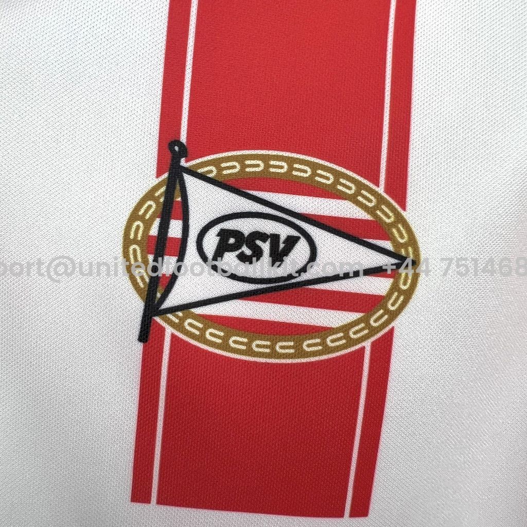 Unitedfootballkit.com | Retro PSV Eindhoven 1994-95 Home Jersey -Customize Name, Number and Patch | Worldwide Shipping