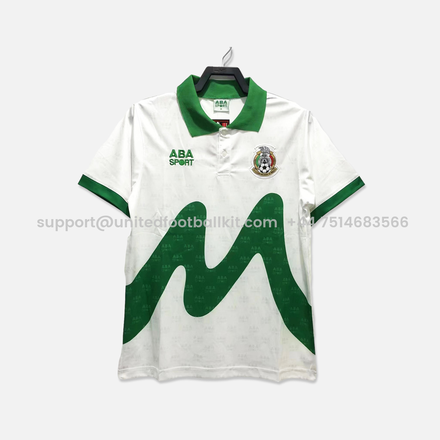 Unitedfootballkit.com | Retro Mexico 1995 Away Stadium Jersey -Customize Name, Number and Patch | Worldwide Shipping