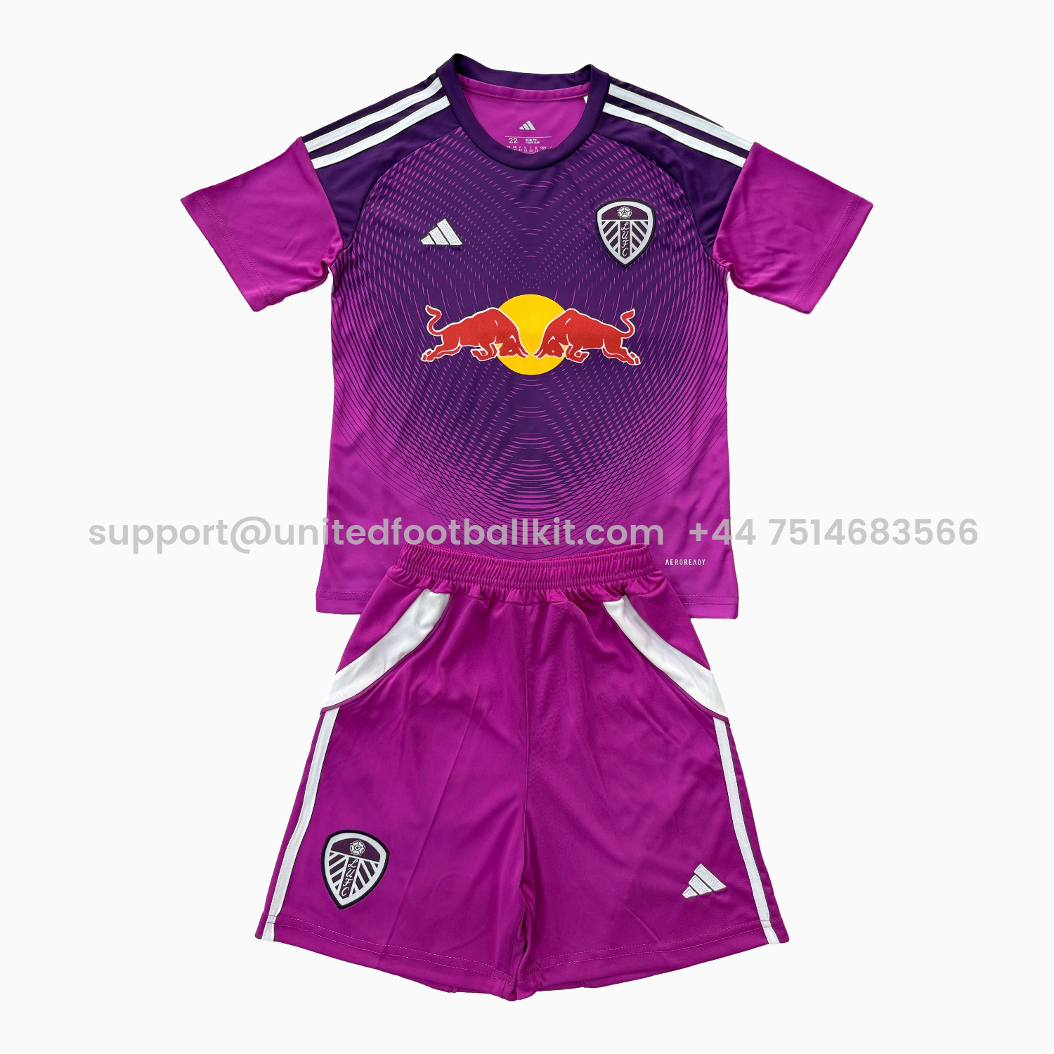 Unitedfootballkit.com | Leeds United 25-26 Purple Goalkeeper Men's Adult Jersey Set - Fans Version -Customize Name, Number and Patch | Worldwide Shipping