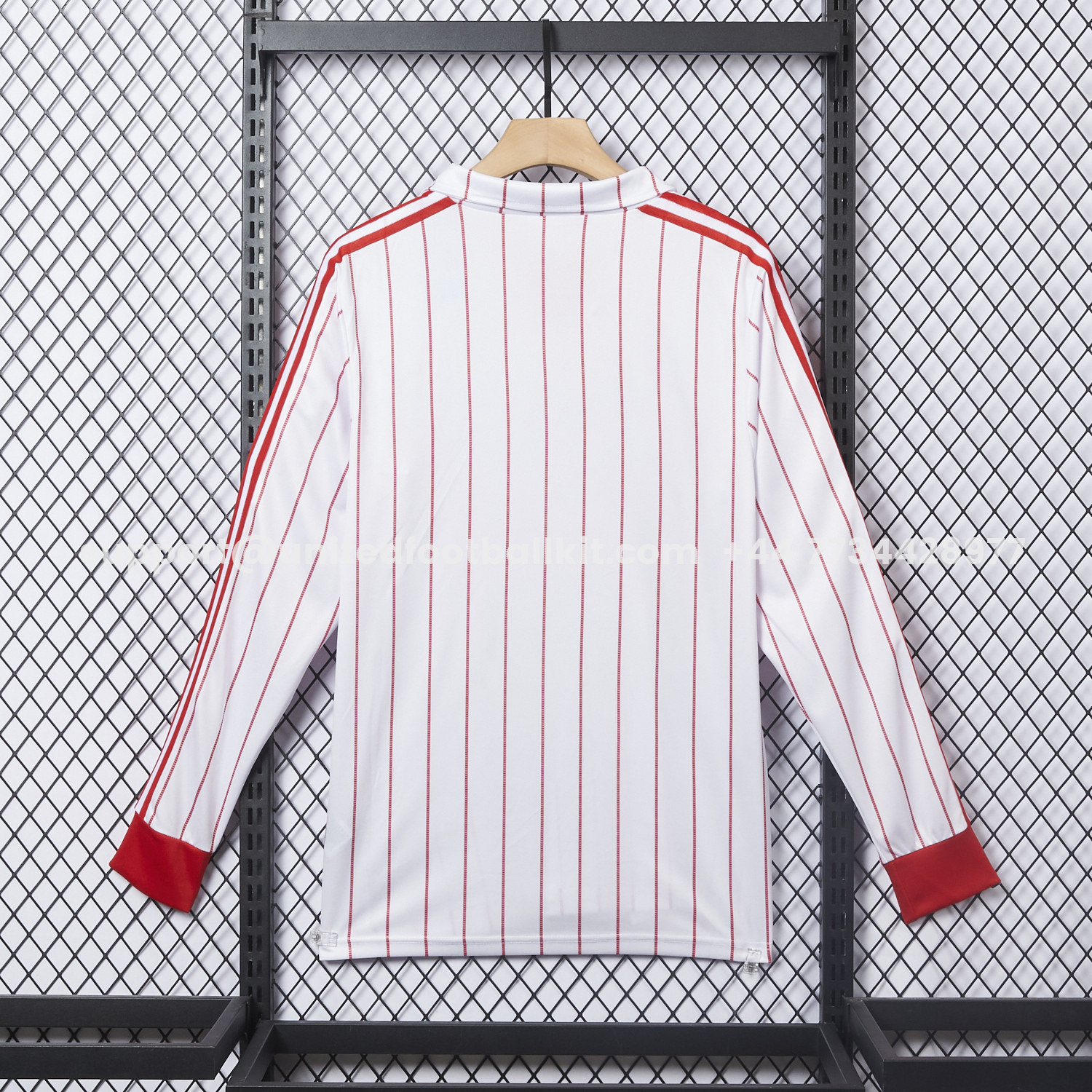 Unitedfootballkit.com | Retro Hamburger SV 1982-83 Home Long Sleeves Jersey -Customize Name, Number and Patch | Worldwide Shipping