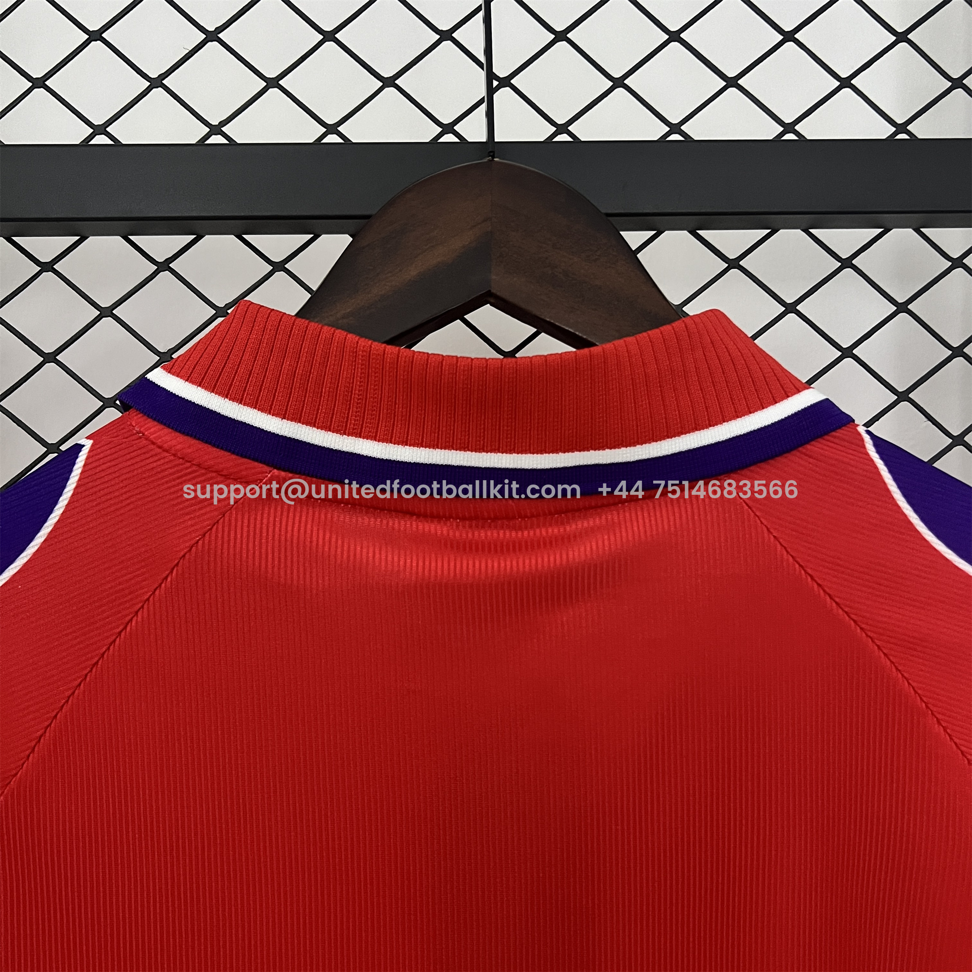 Unitedfootballkit.com | Retro Fiorentina 1995-96 Third Jersey -Customize Name, Number and Patch | Worldwide Shipping