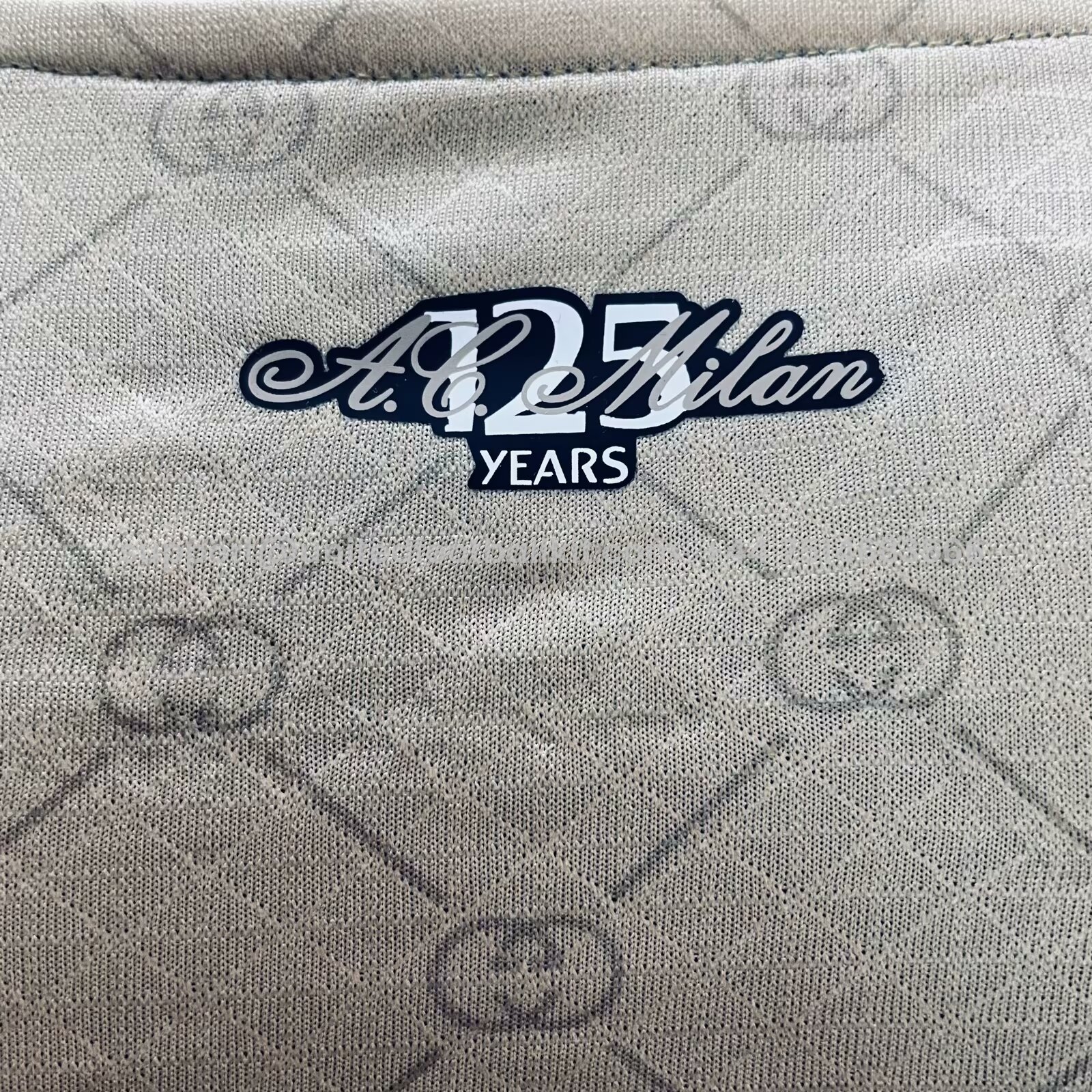 Unitedfootballkit.com | AC Milan 24-25 125th Anniversary Special Edition Jersey - Player Version -Customize Name, Number and Patch | Worldwide Shipping