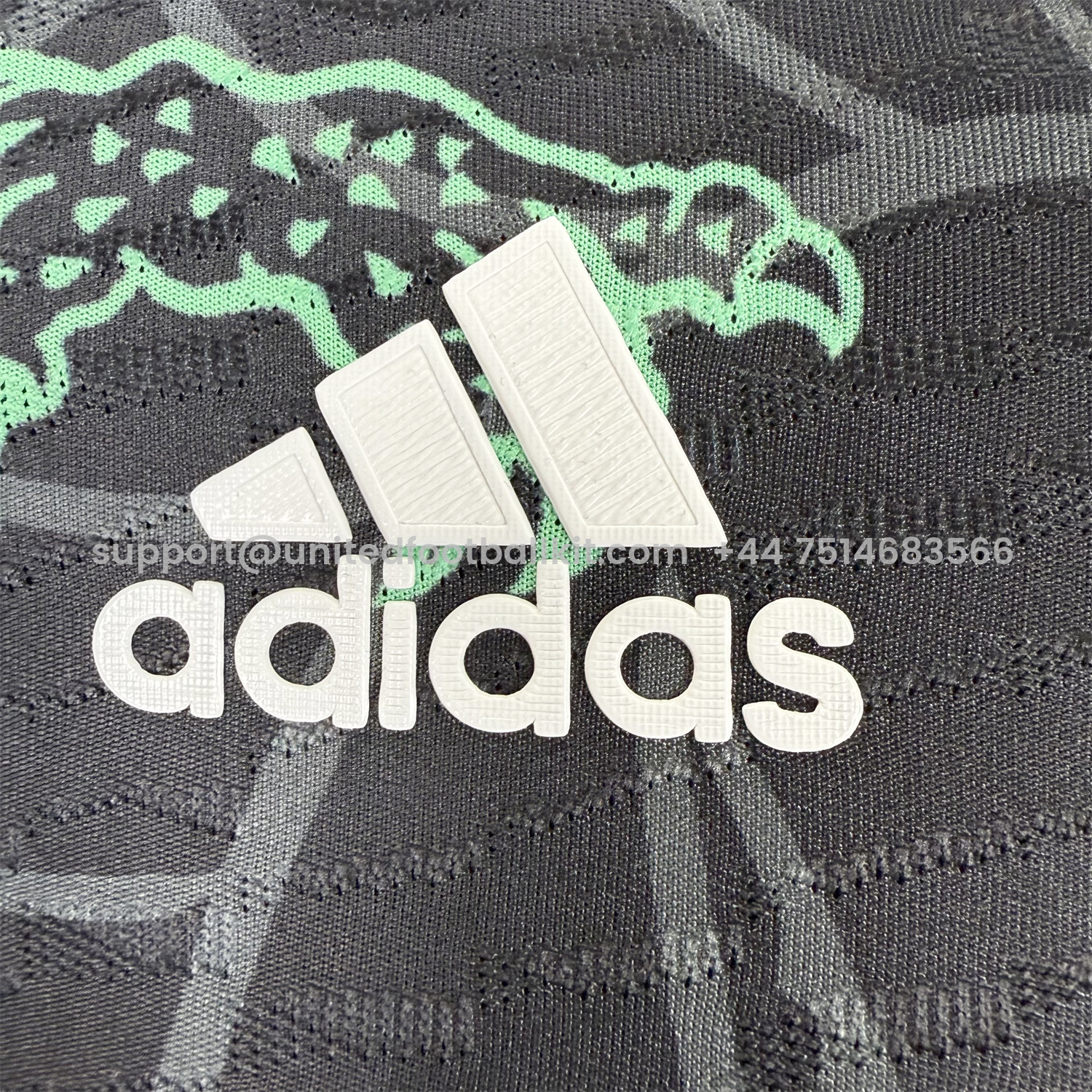 Unitedfootballkit.com | Real Madrid 25-26 Green Dragon Soars Black Jersey - Player Version -Customize Name, Number and Patch | Worldwide Shipping