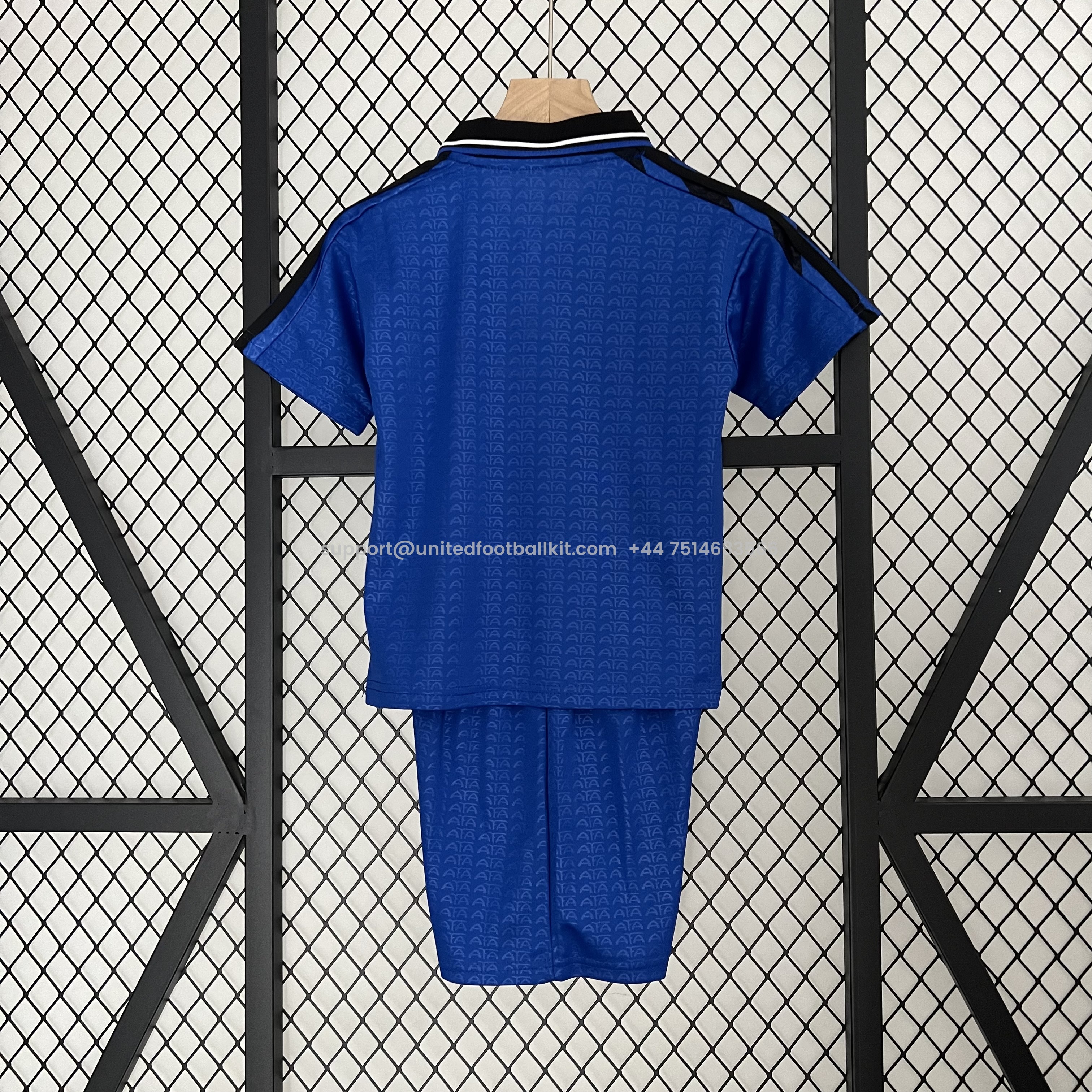 Unitedfootballkit.com | Retro Argentina 1994 Away Stadium Kids Kit -Customize Name, Number and Patch | Worldwide Shipping