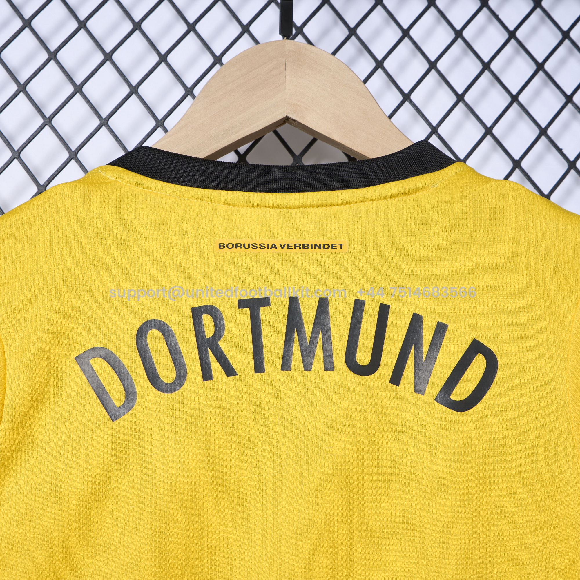 Unitedfootballkit.com | Dortmund 24-25 Cup Edition Kids Kit -Customize Name, Number and Patch | Worldwide Shipping