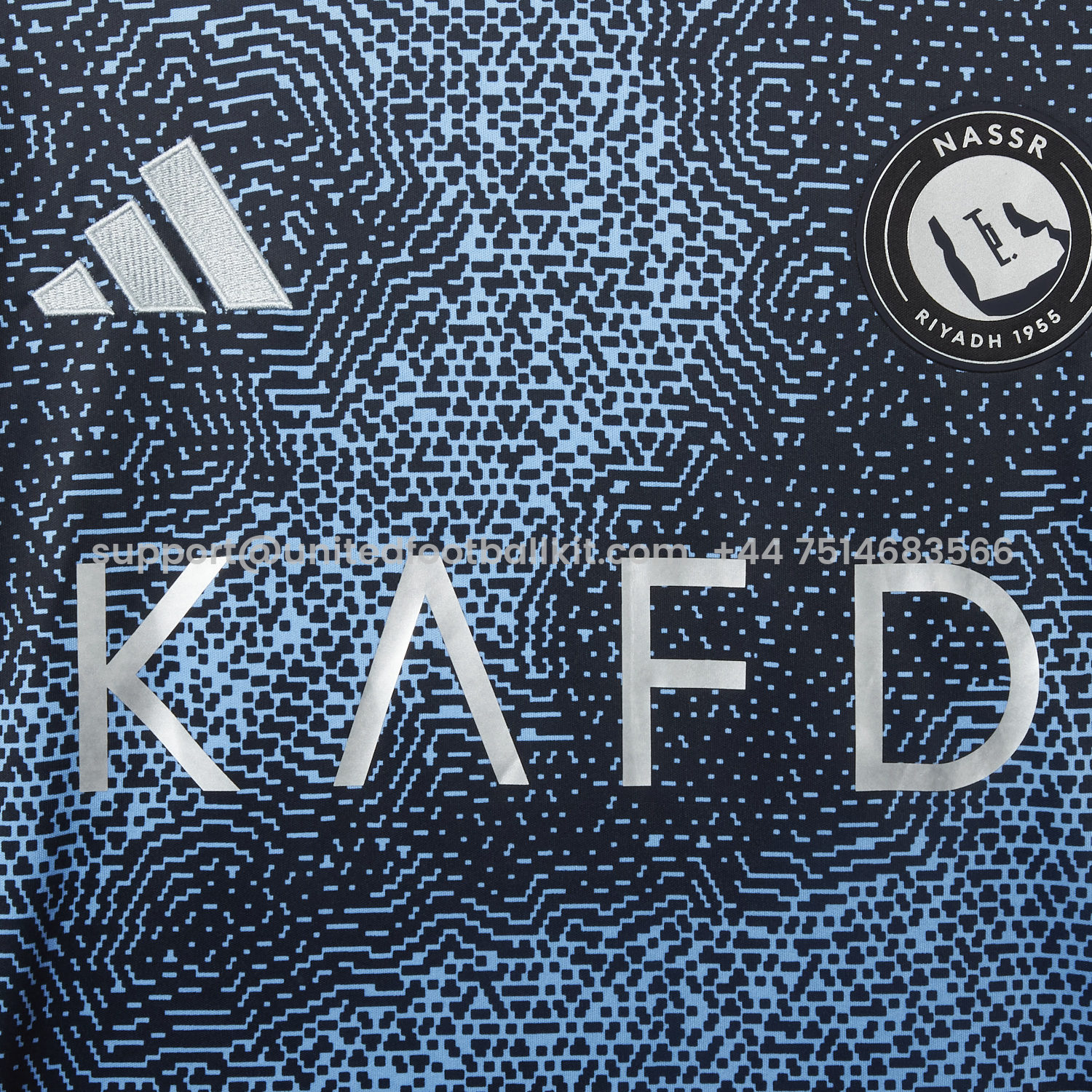 Unitedfootballkit.com | Al Nassr Riyadh Victory 25-26 Third Jersey - Fans Version -Customize Name, Number and Patch | Worldwide Shipping