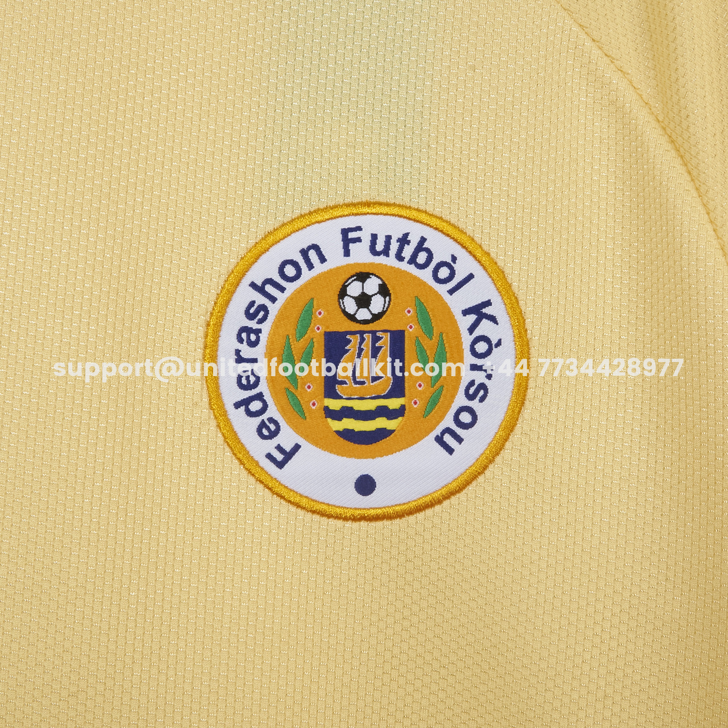 Unitedfootballkit.com | Curaçao 2026 Away Yellow Jersey - Fans Version -Customize Name, Number and Patch | Worldwide Shipping