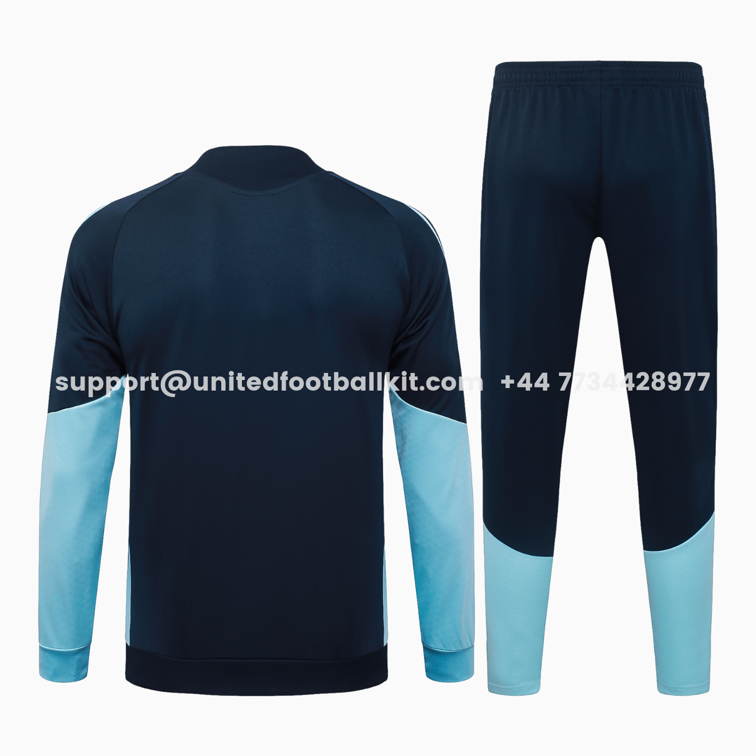 Unitedfootballkit.com | Argentina 25-26 Windbreaker Training Set - Dark Blue Top and Pants -Customize Name, Number and Patch | Worldwide Shipping