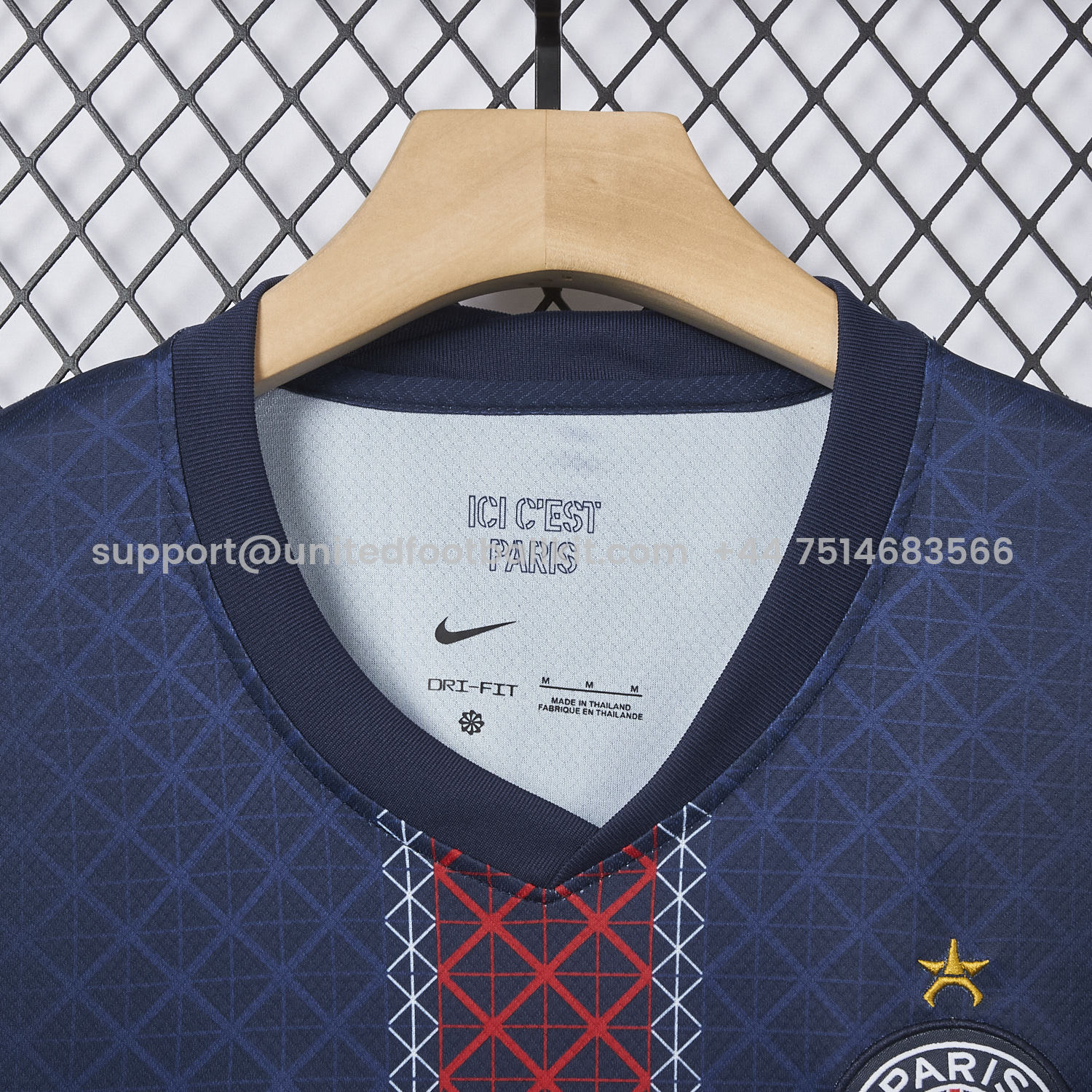 Unitedfootballkit.com | Paris Saint-Germain PSG 2025 Champions League Eiffel Tower Star Jersey - Fans Version -Customize Name, Number and Patch | Worldwide Shipping