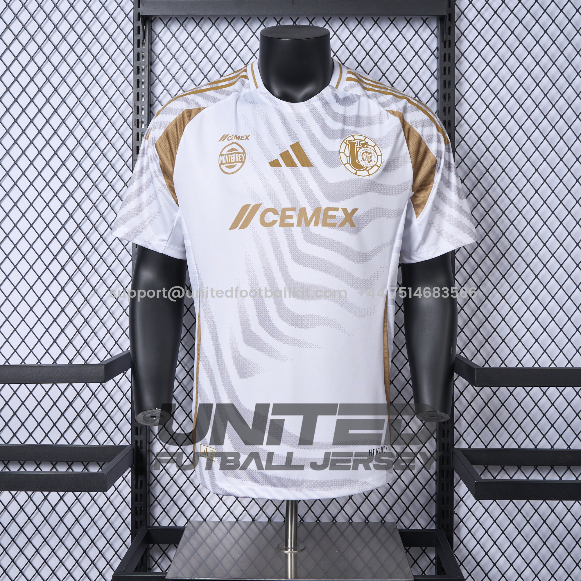 Unitedfootballkit.com | Tigres UANL 24-25 Third Jersey - Player Version -Customize Name, Number and Patch | Worldwide Shipping